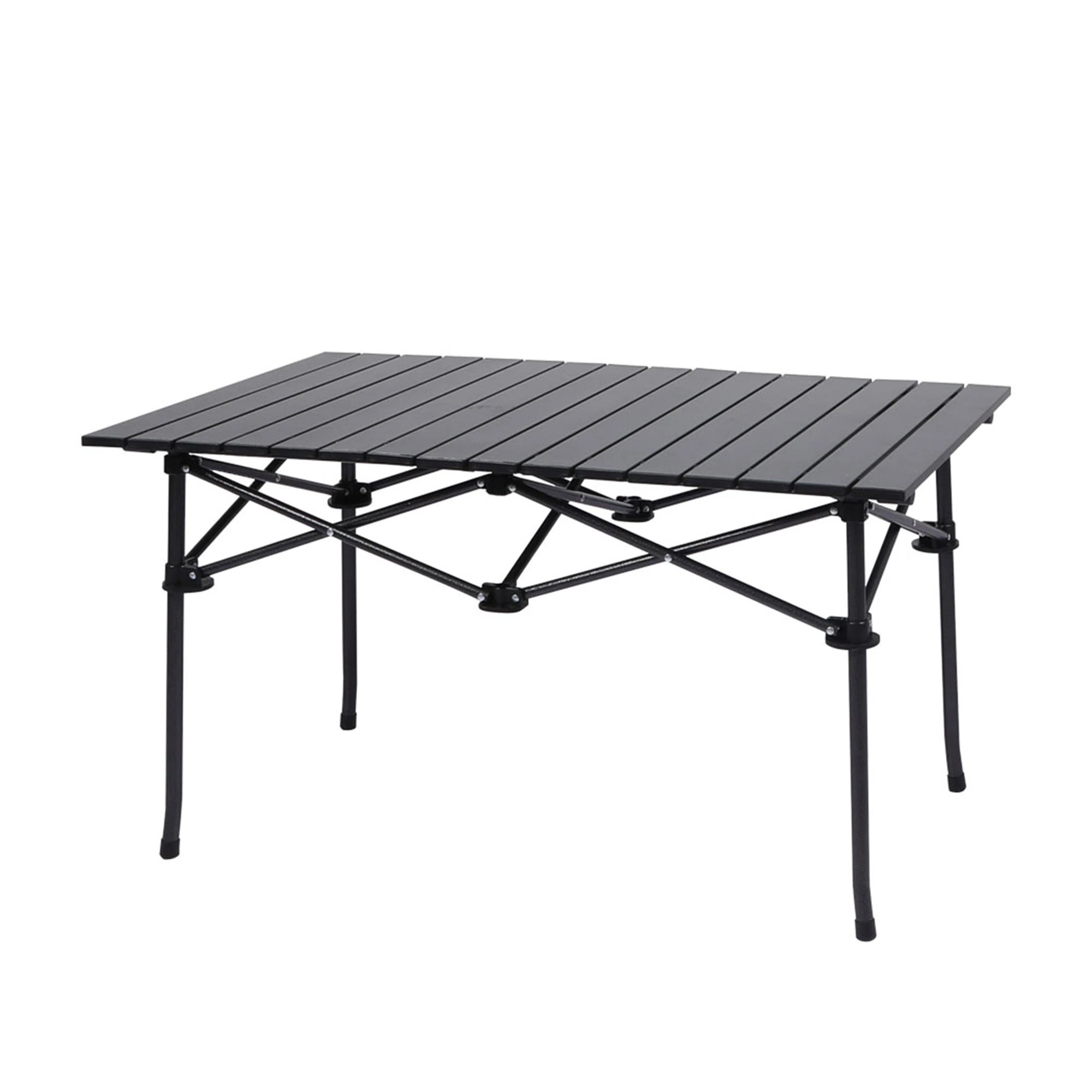 1 Levede Roll Up Camping Table Outdoor Picnic Bbq Portable, 1 of 5