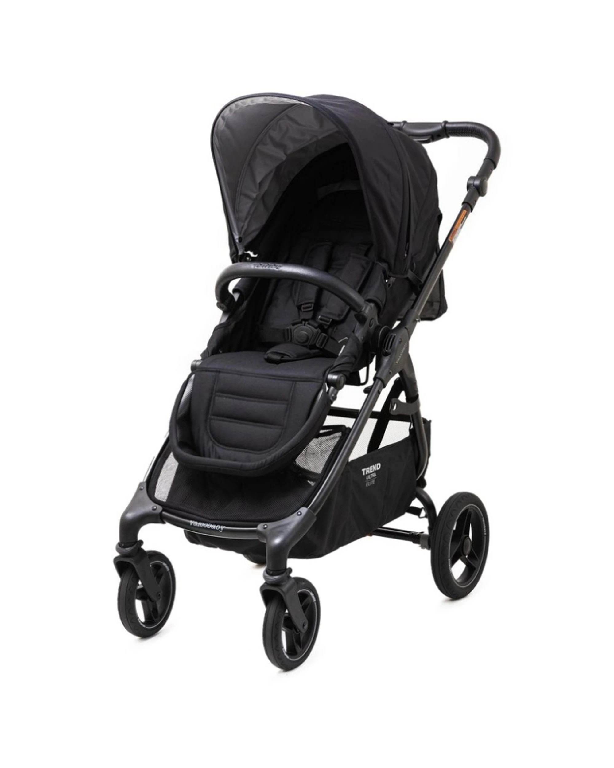 5 Valcobaby Trend Ultra Elite Stroller Pram Reversible One-Hand Fold Infinity - Black, 5 of 8