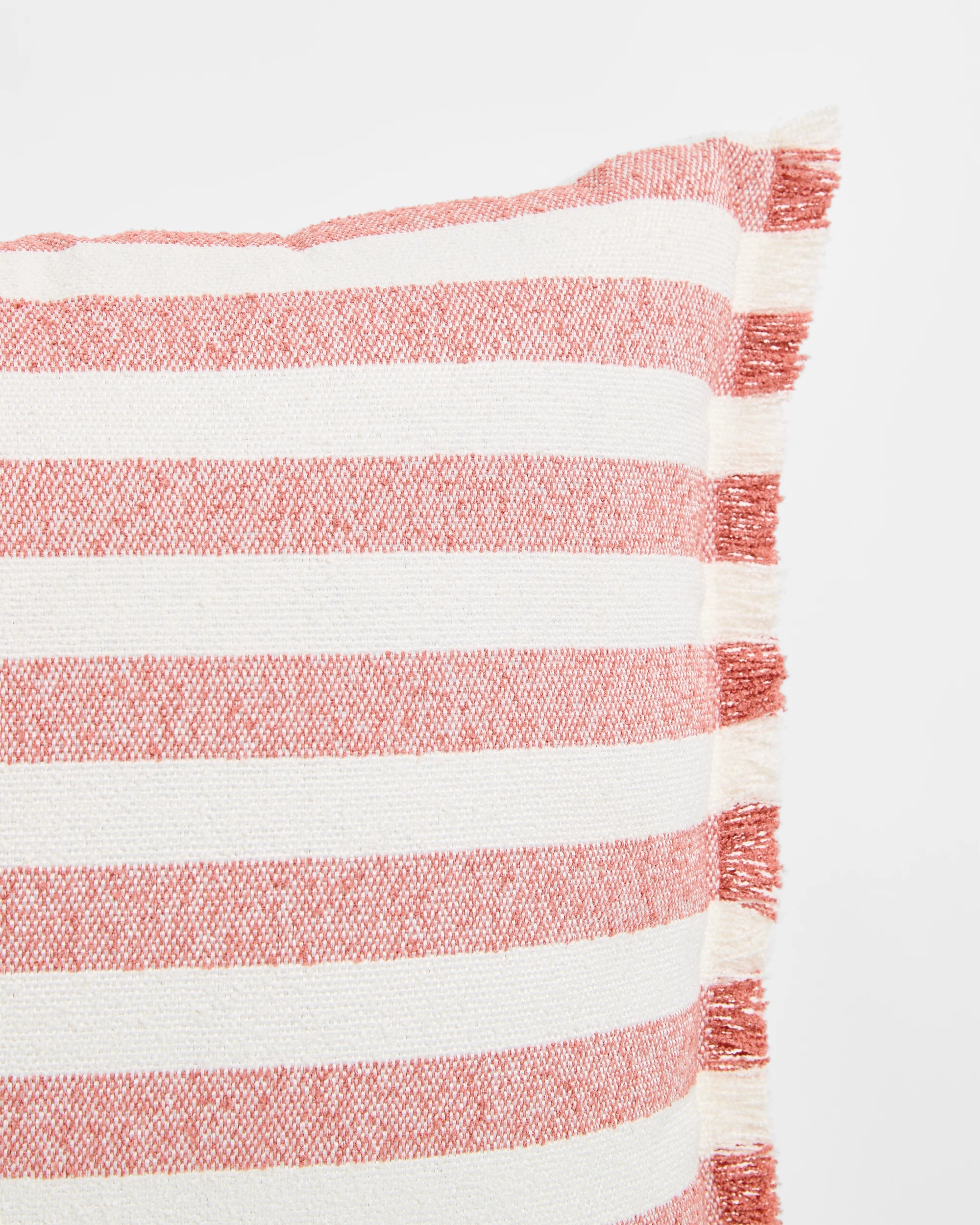 2 Target Amara Stripe Fringe Cushion - Pink, 2 of 4