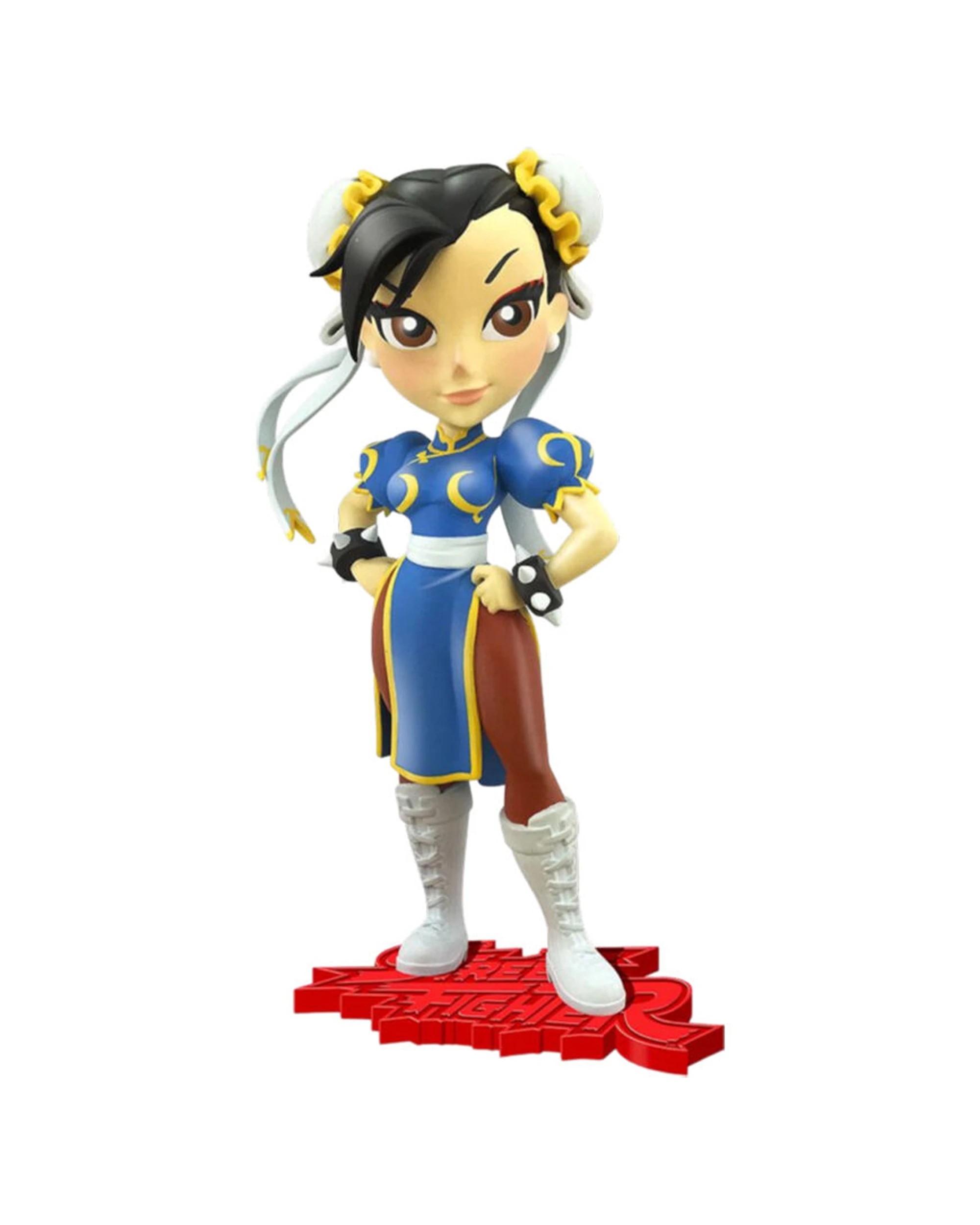 3 STREET FIGHTER Chun-Li 7In Knock-Outs Vinyl Statue Collectible Action Figure - Blue, 3 of 3