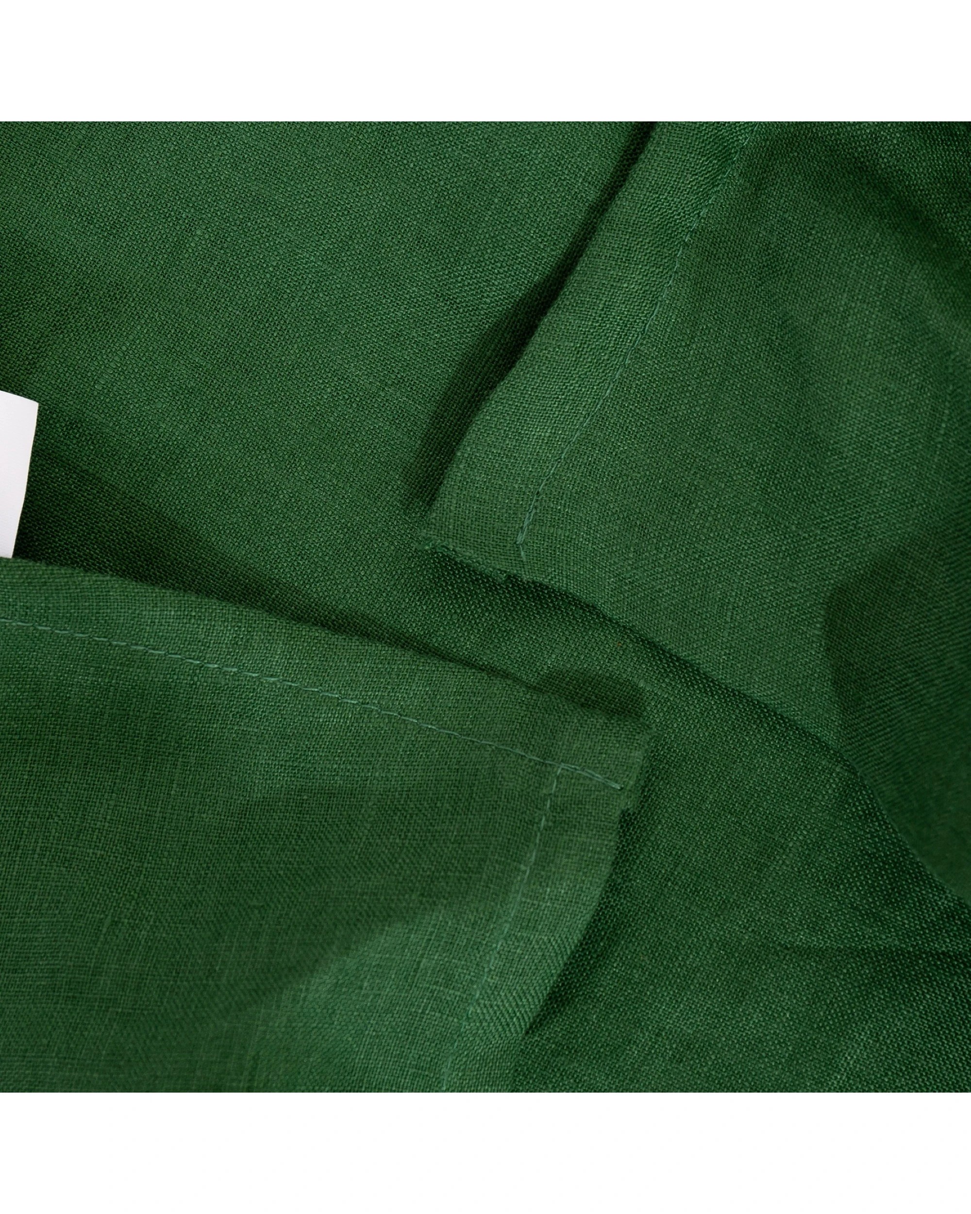 6 Natural Home 100% European Flax Linen Sheet Set - King Bed - Olive, 6 of 9