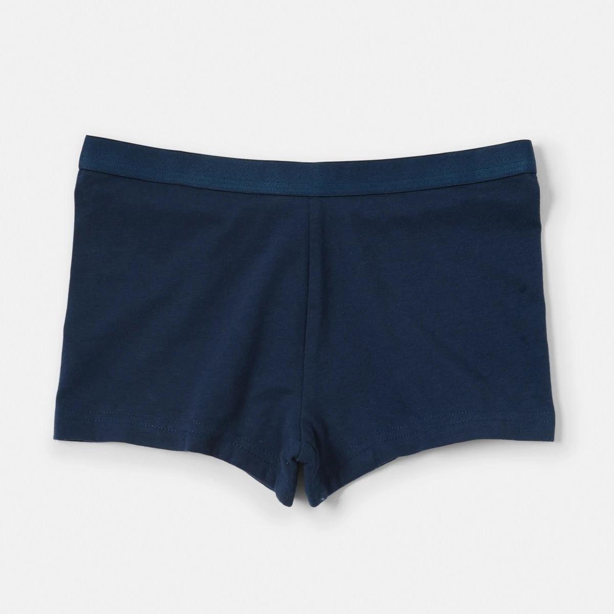 6 5 Pack Print Shorties Blue Uni, 6 of 8