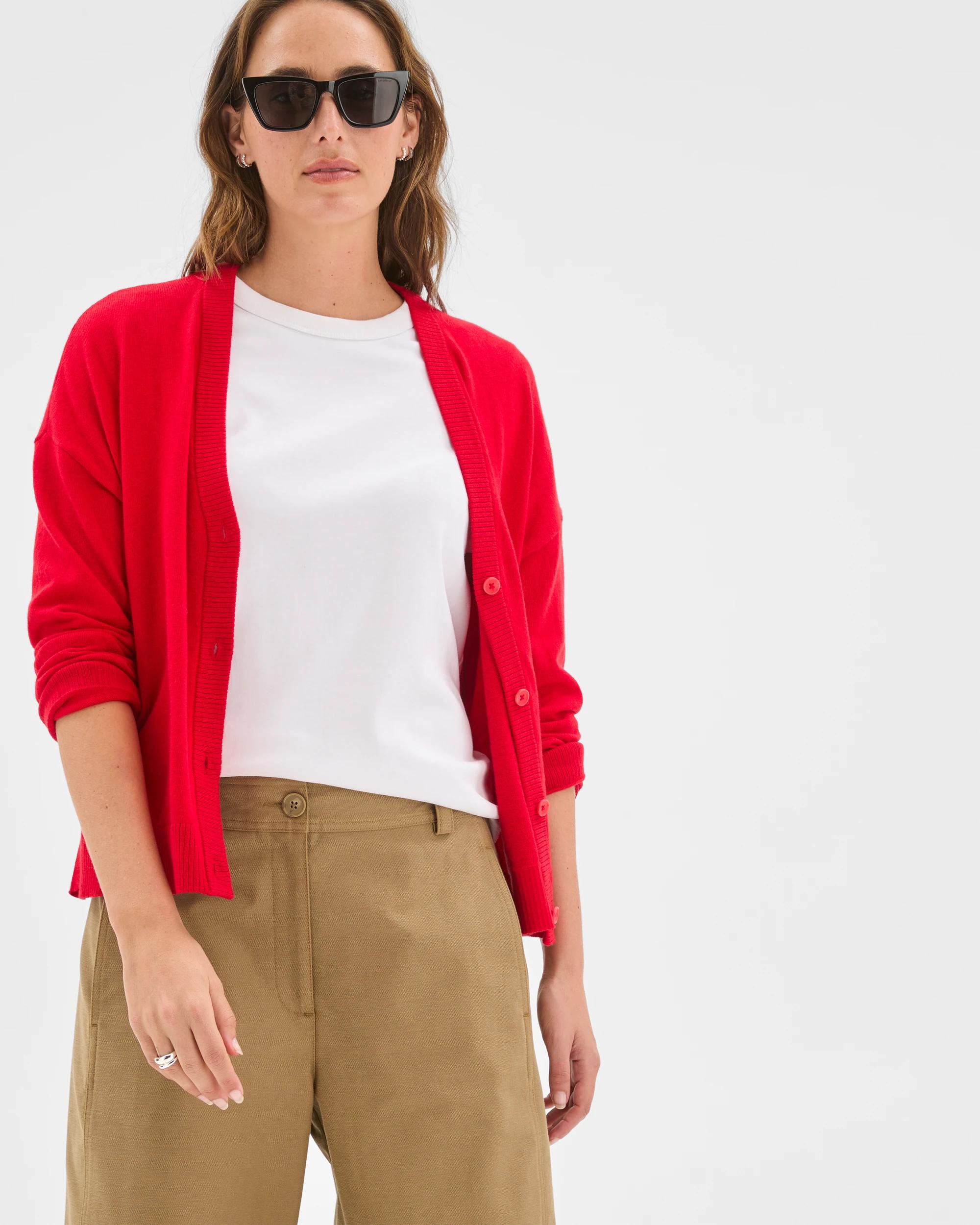 3 Target Woman Relaxed Forward Seam Barrel Leg Pants ELM, 3 of 7