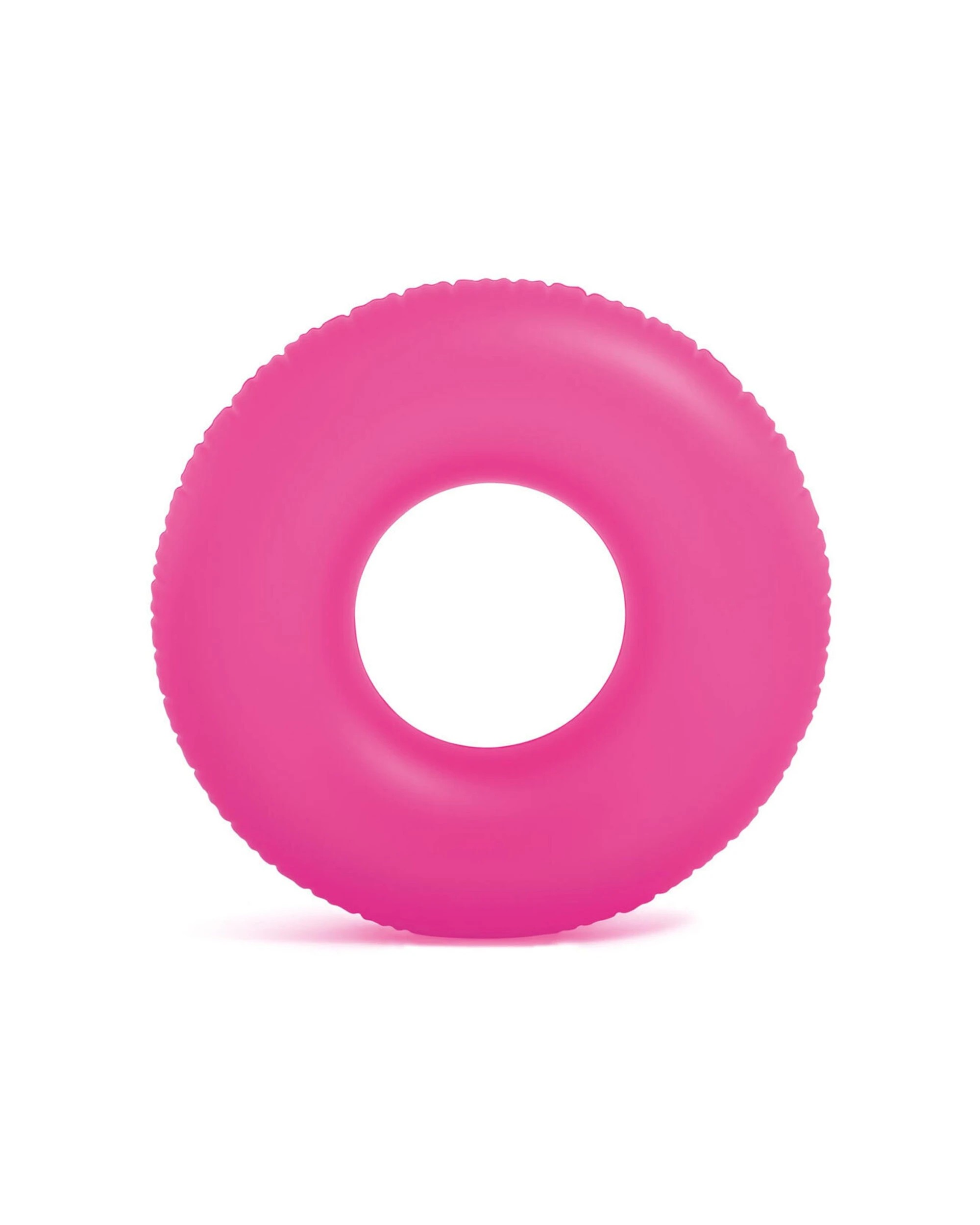 2 Intex 3x Neon Frost Inflatable Tubes Swim Rings - Assorted, 2 of 9