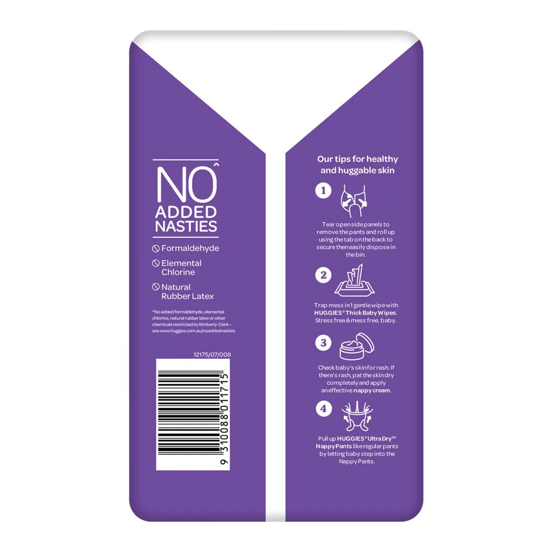 4 Huggies Nappy Pants Junior Girl 24 Pack, 4 of 10