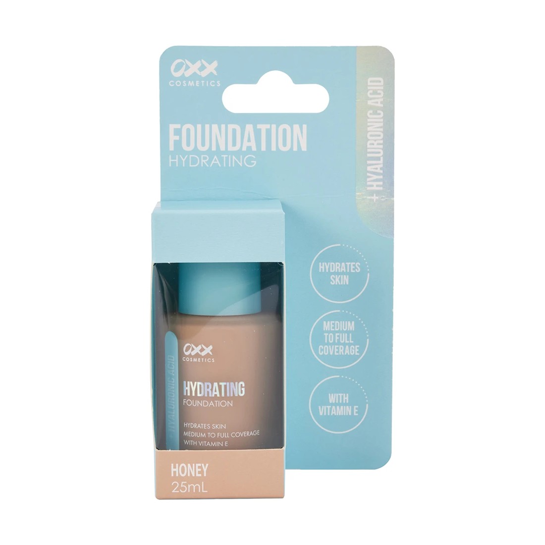 2 OXX Cosmetics Hyaluronic Acid Hydrating Foundation - Honey, 2 of 8