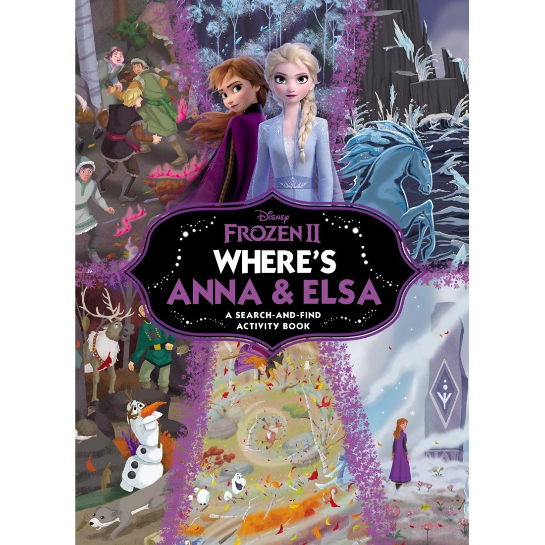 2 Disney Frozen II: Where's Anna and Elsa? A Search-and-Find Activity Book, 2 of 2