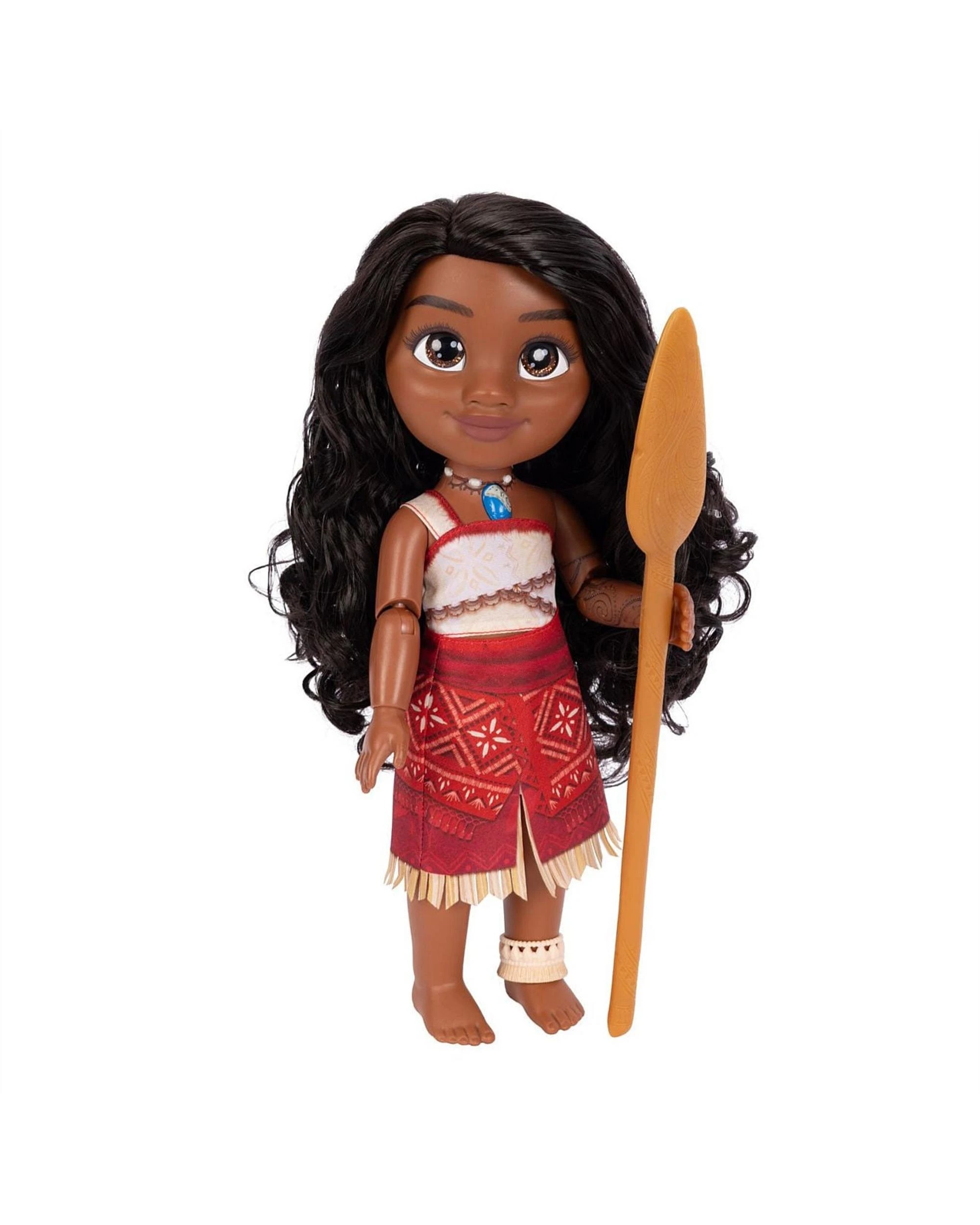 4 Disney Moana 2 Singing Tautai Moana Doll With Light-Up Oar, 4 of 7