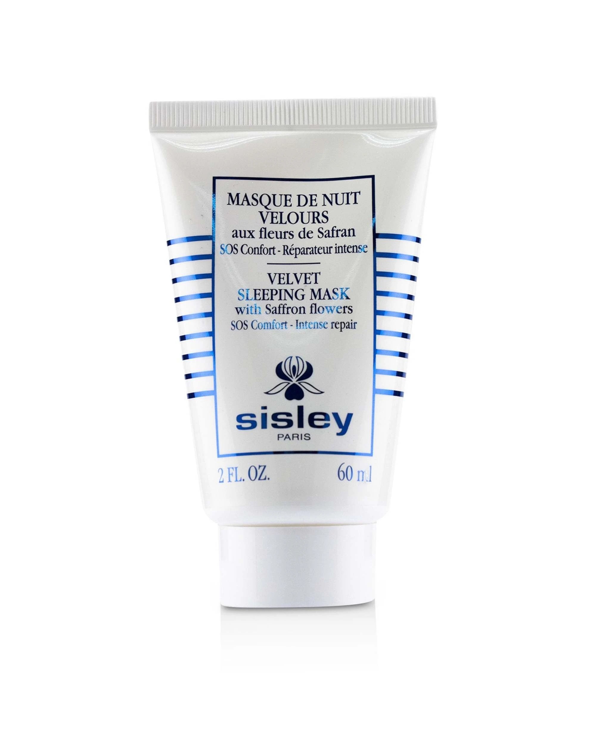 1 Sisley Velvet Sleeping Mask With Saffron Flowers SOS Comfort Intense Repair  60ml/2oz, 1 of 3