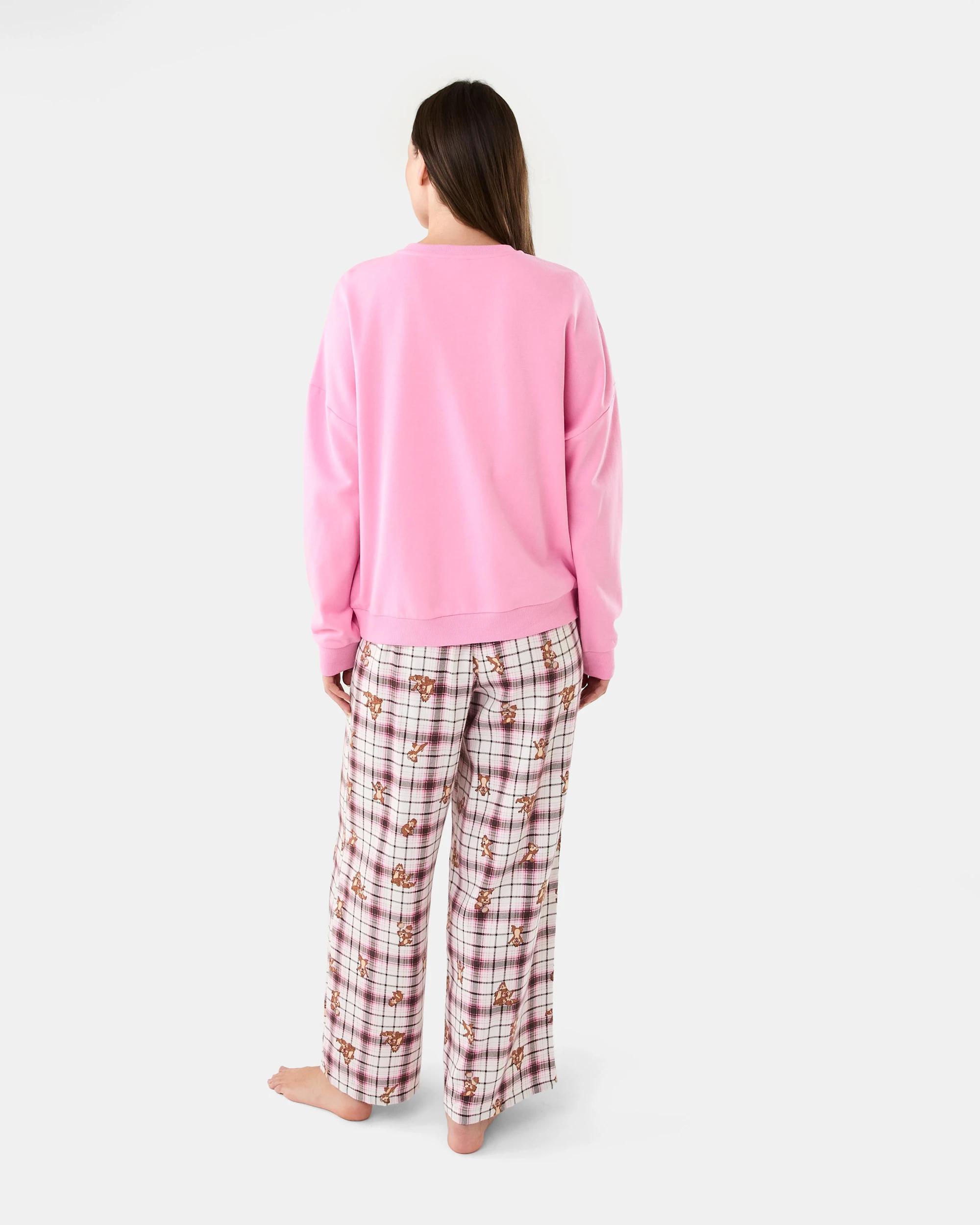 3 Chip 'n' Dale License Sweatshirt and Flannel Pants Pyjama Set Chip Dale, 3 of 7