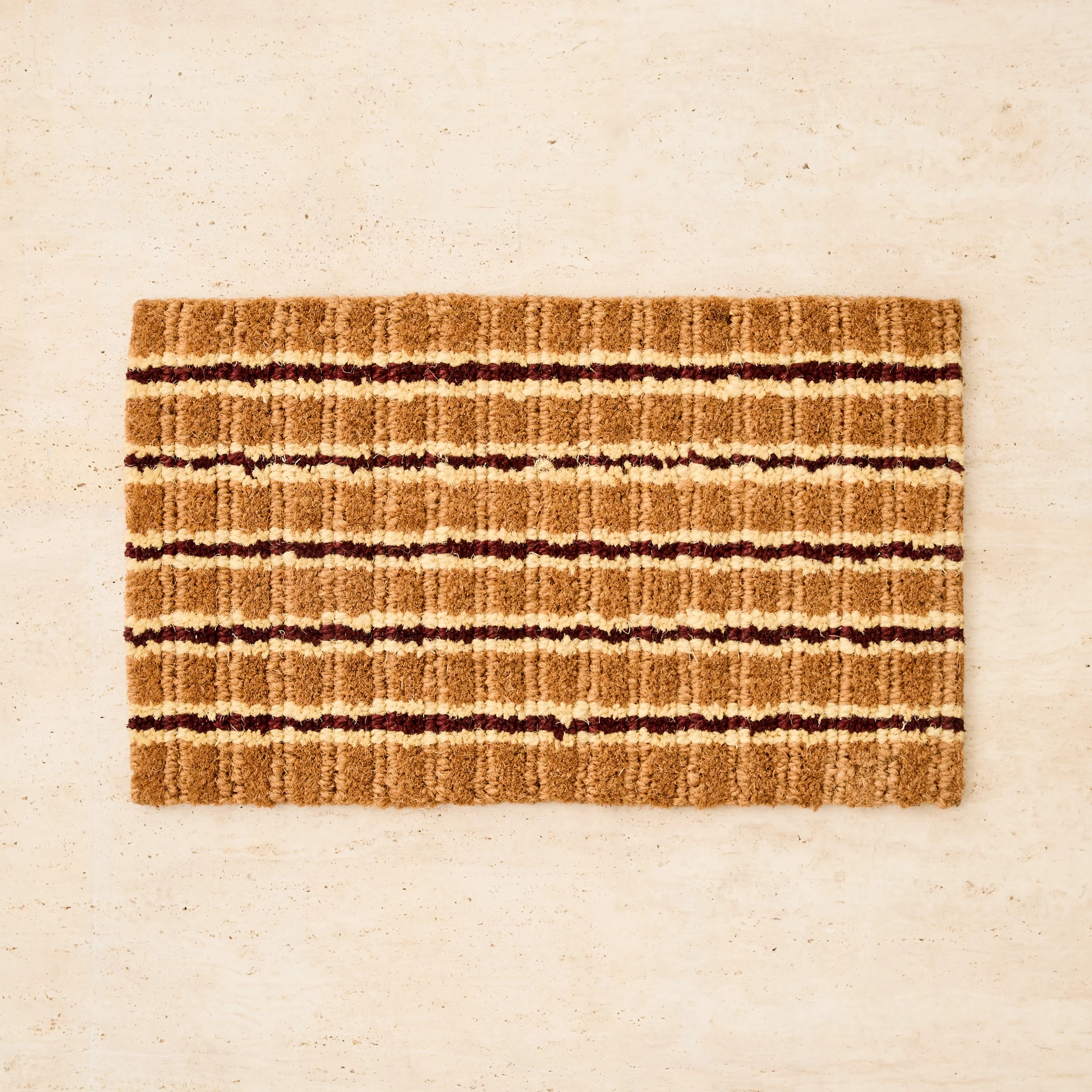 2 Stripe Luxe Door Mat - 75cm x 45cm, 2 of 5