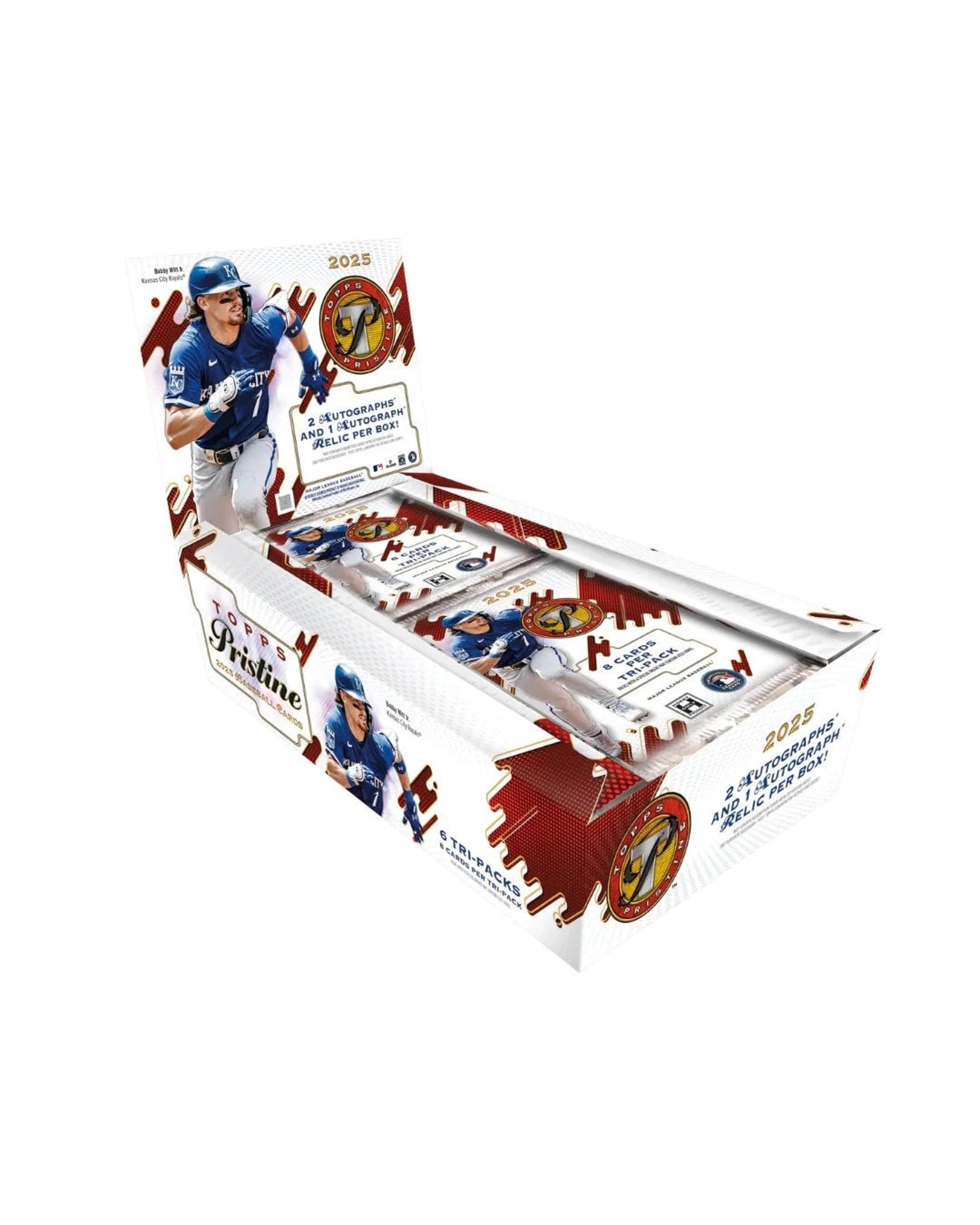 1 Topps 2025 MLB Pristine Baseball Hobby Box, 1 of 10