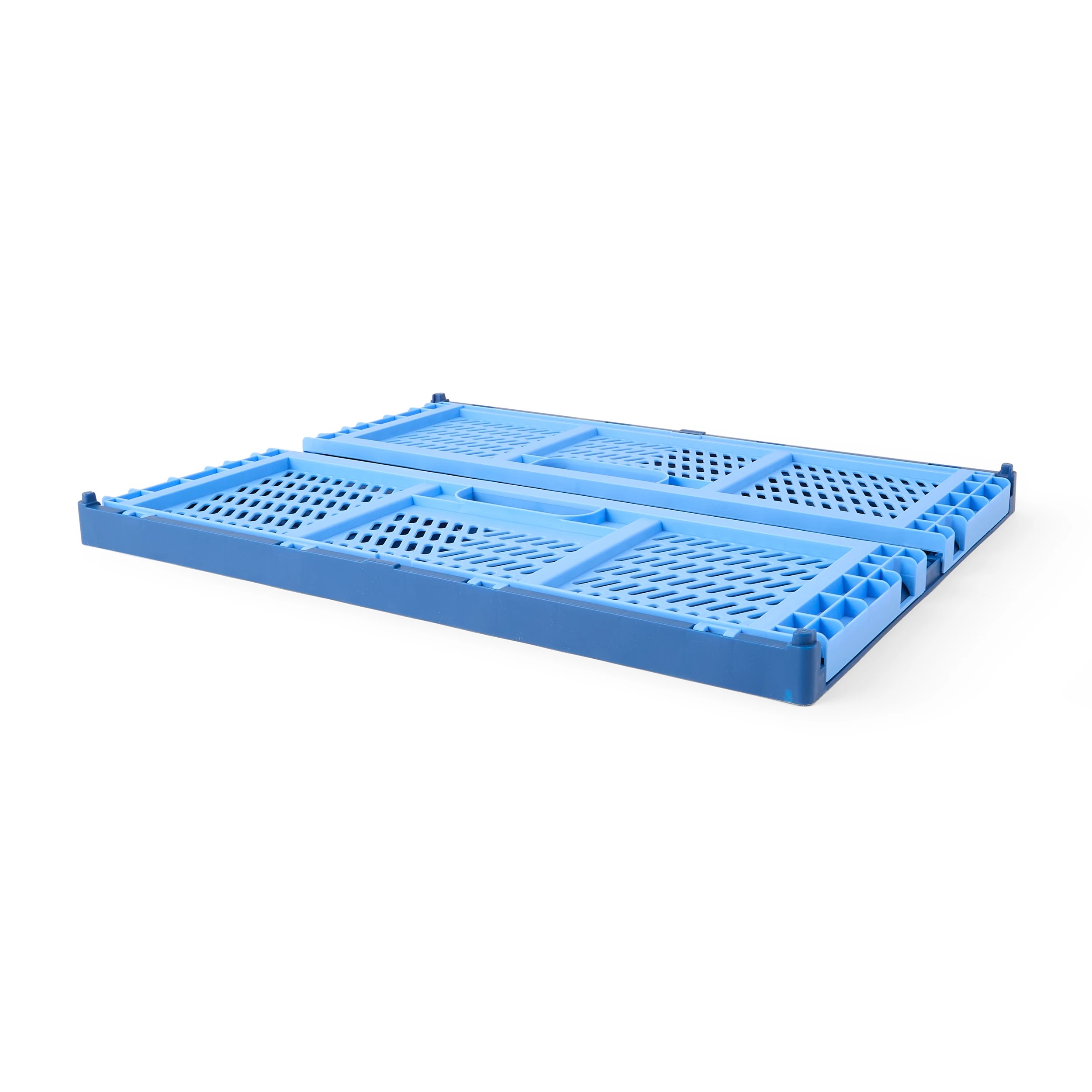 7 30L Collapsible Crate - Large, Blue, 7 of 8