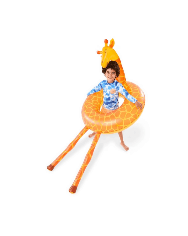 Inflatable Giraffe Swim 