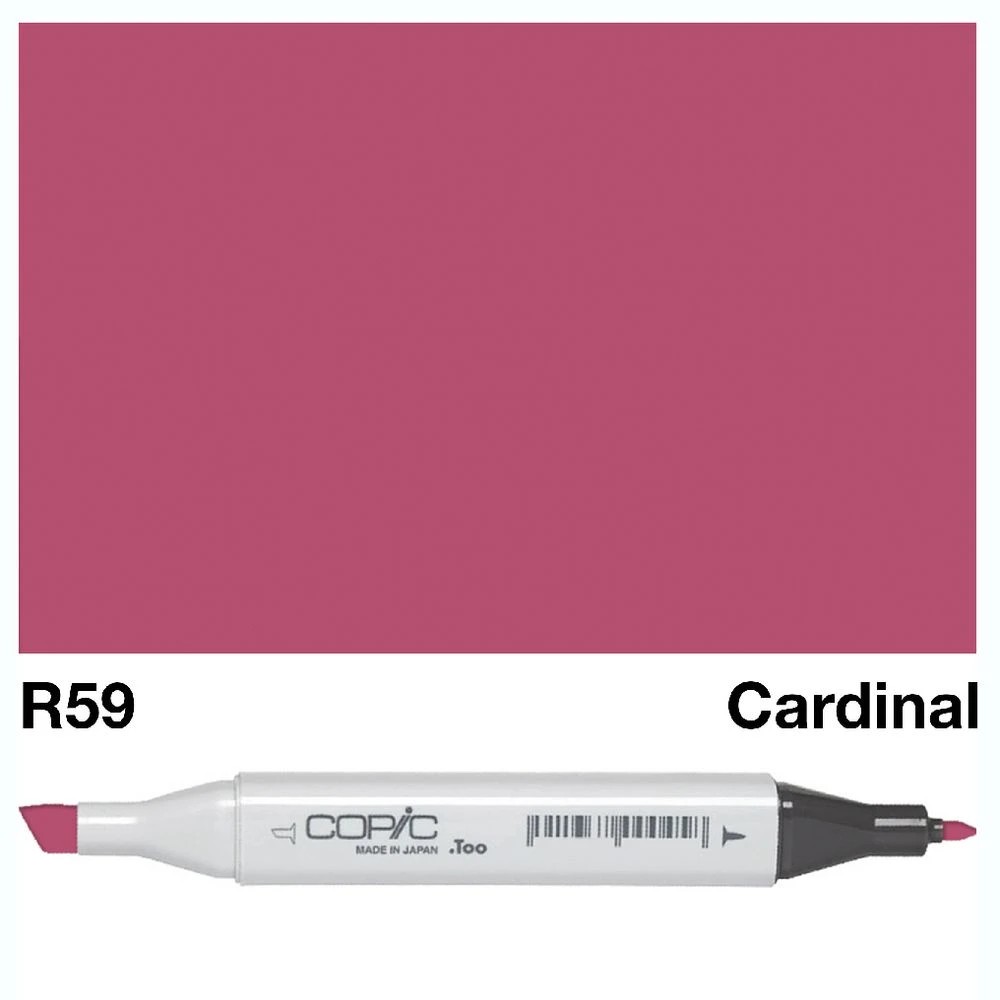 3 Copic Classic Original Dual Nib Marker R59 Cardinal, 3 of 3