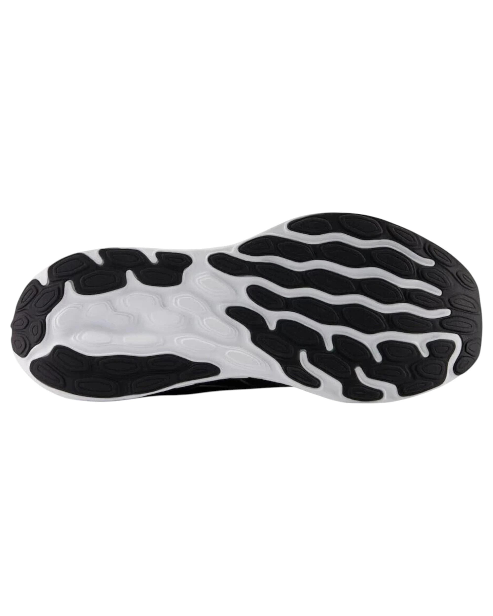 3 New Balance Mens Fresh Foam 680 Athletic Running Shoes BLACK/WHITE, 3 of 5