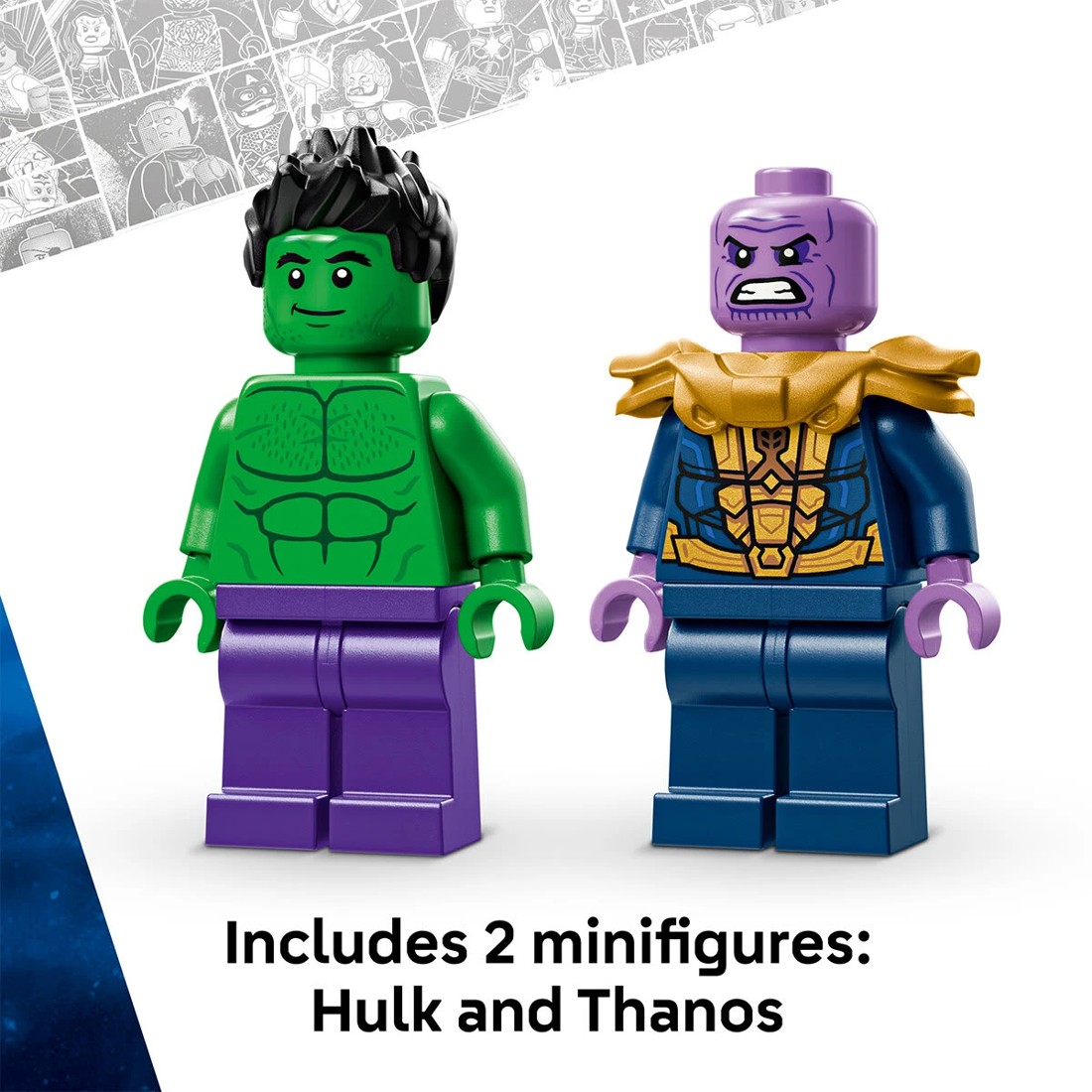 6 LEGO Marvel The Hulk Truck vs. Thanos 76312, 6 of 11