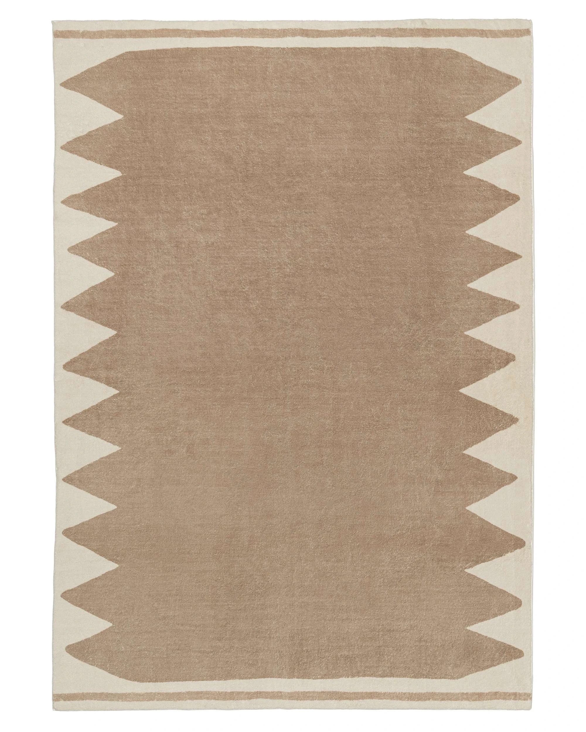 1 Loopsie Pelham Printed Washable Rug-400cm x 300cm - Beige, 1 of 8