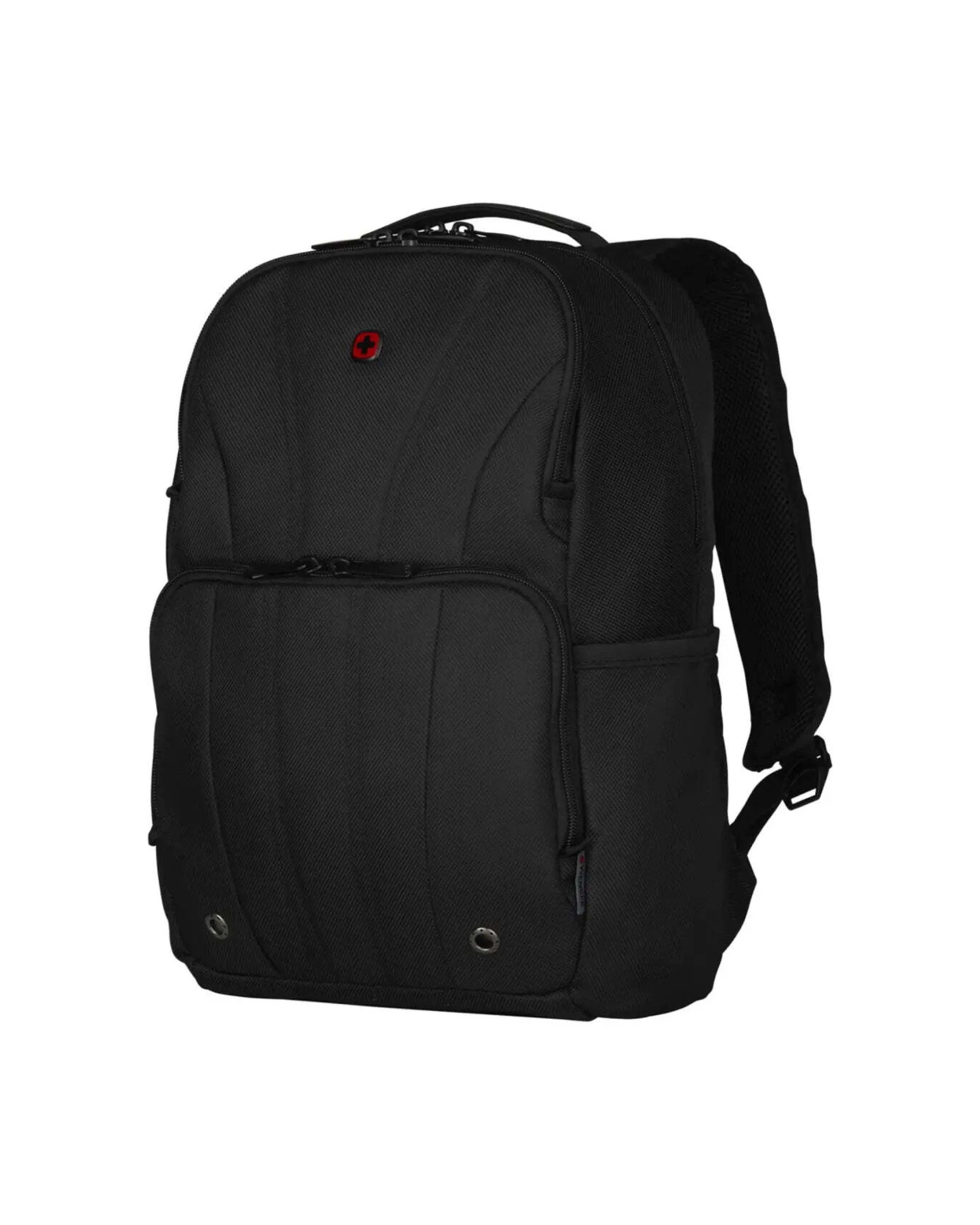 1 Wenger BC Mark Slimline 12-14in Laptop Backpack Smart Organiser Comfort - Black, 1 of 7