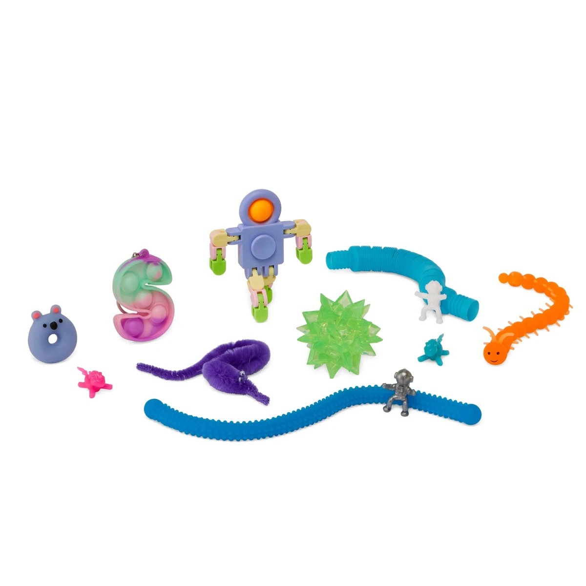 3 ToyMania The Sensory Toy Box 12 Pack Fidget Fun Box, 3 of 4