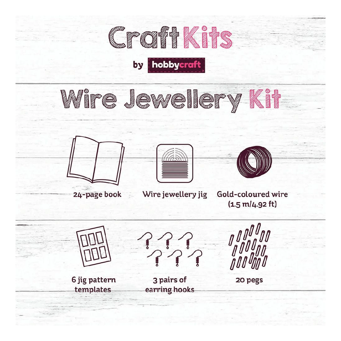4 Hobbycraft Wire Jewellery Kit, 4 of 4