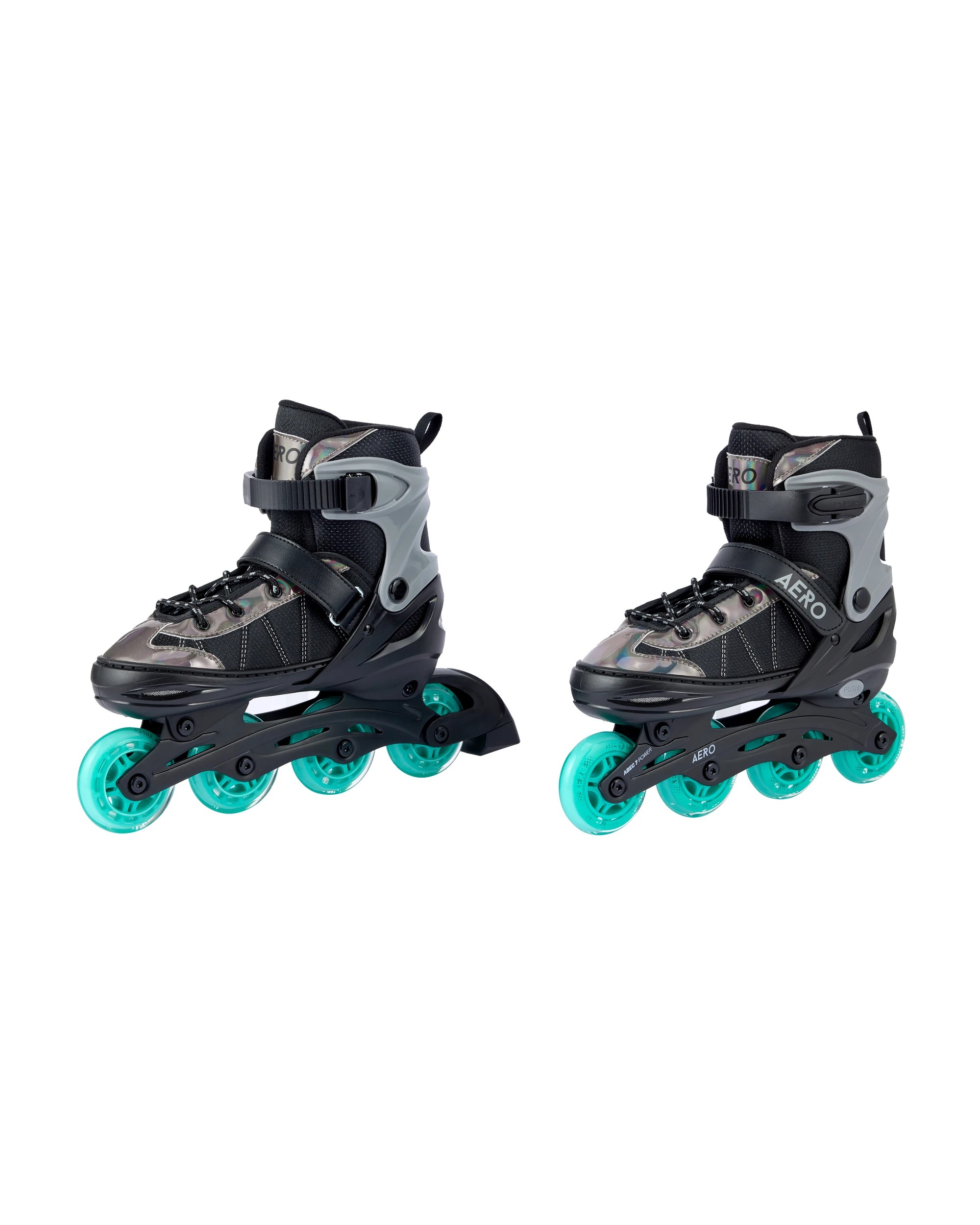 2 Inline Skates - Black, Size 5-7, 2 of 8