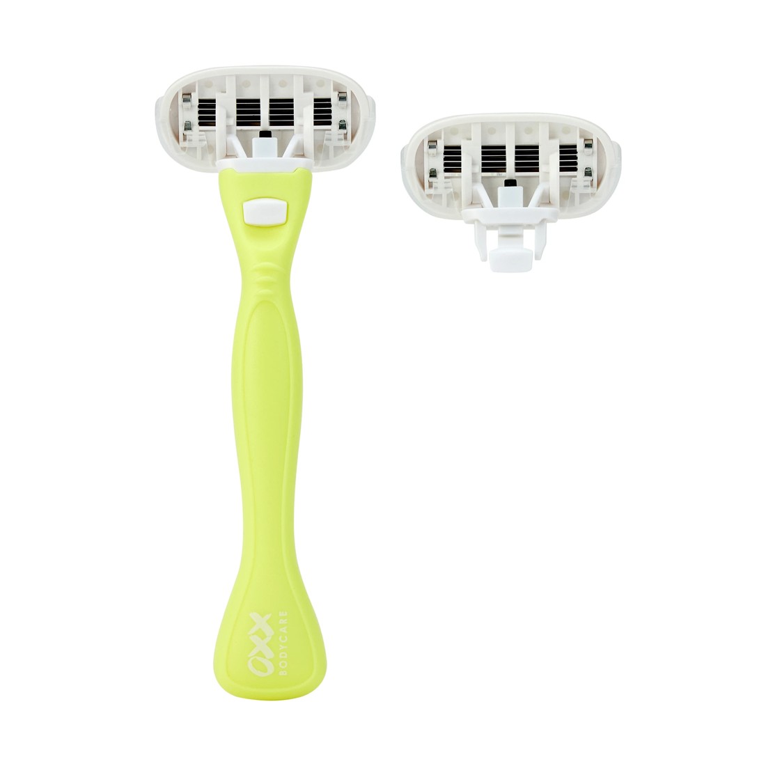 3 OXX Bodycare Smooth Reusable Razor - Lime, 3 of 5
