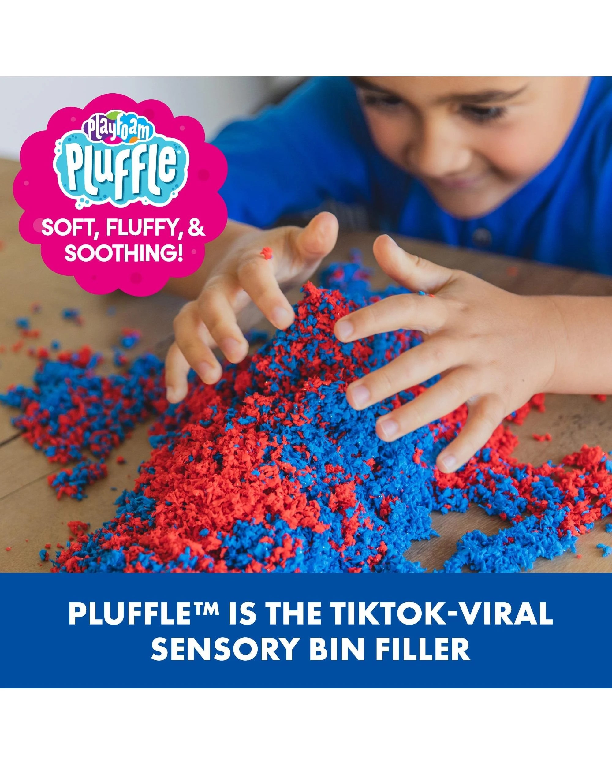 3 Playfoam Pluffle Red and Blue 2 Pack - Multi, 3 of 8