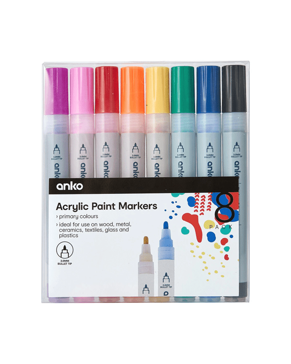 Multi Surface Craft Smart Paint Pen Instructions Pack Paint