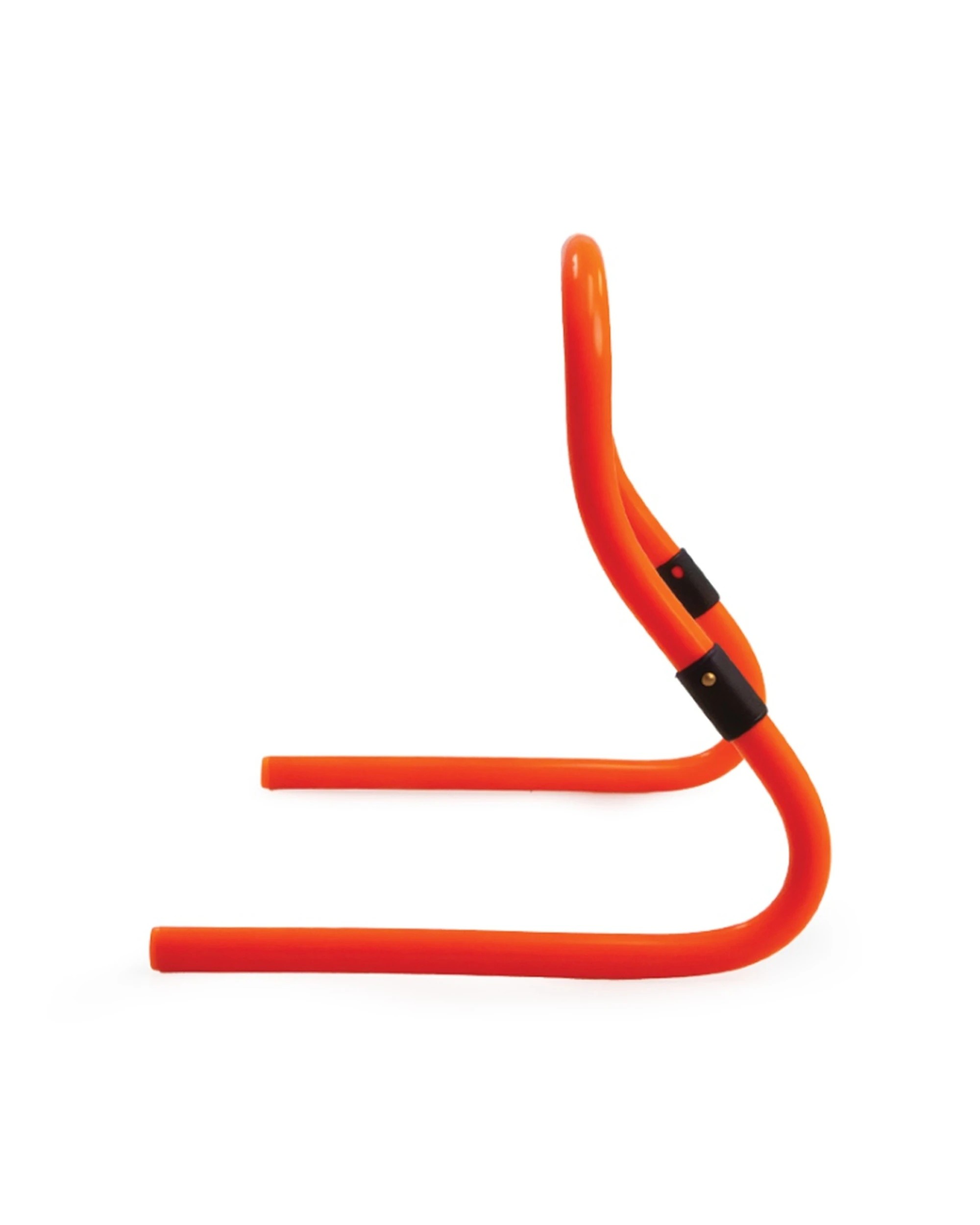 3 Victor Sports Mini Agility Hurdle Heavy Duty Equipment Adjustable 23-30cm - Orange, 3 of 4