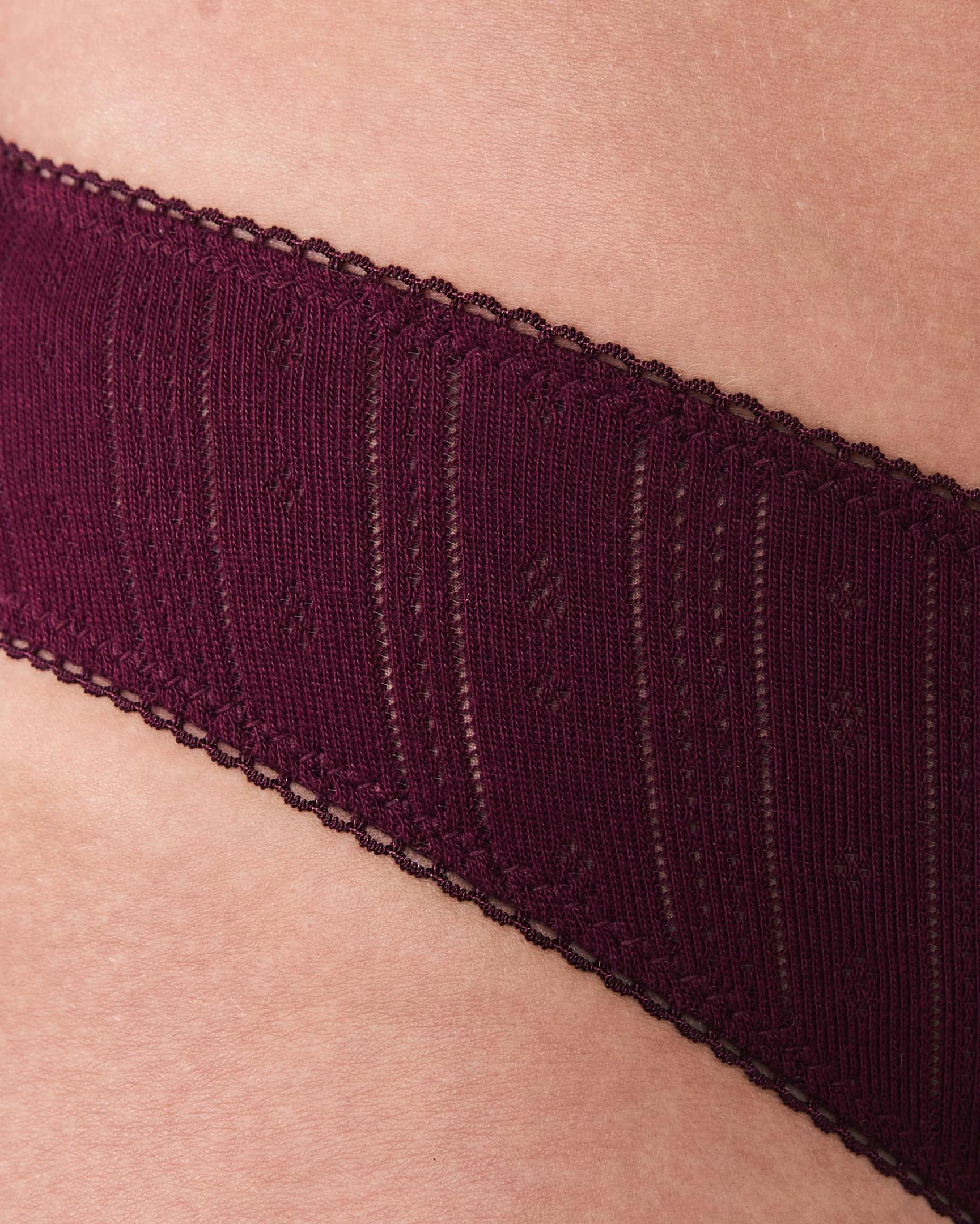 7 3 Pack Pointelle Cheeky Bikini Briefs Vlvt Ditsy, 7 of 10