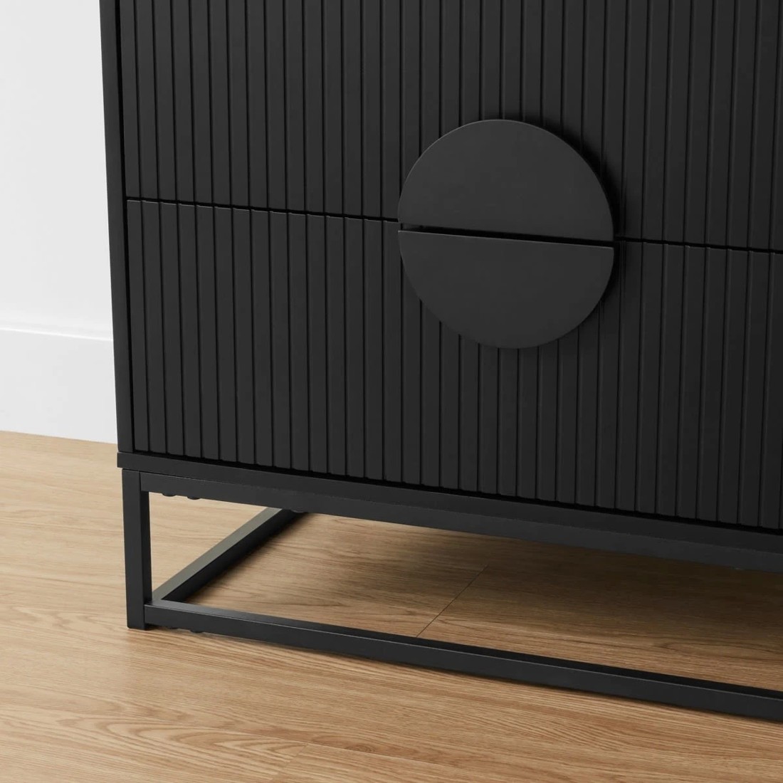 7 Stevie 4 Drawer Chest - Black, 7 of 9