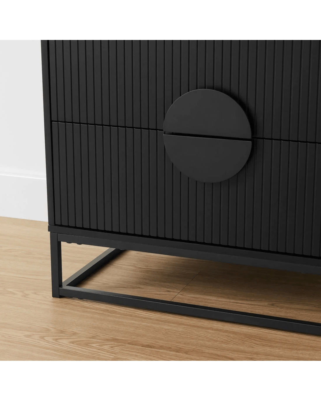 7 Stevie 4 Drawer Chest - Black, 7 of 9