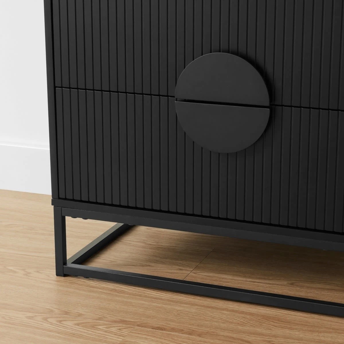 7 Stevie 4 Drawer Chest - Black, 7 of 9