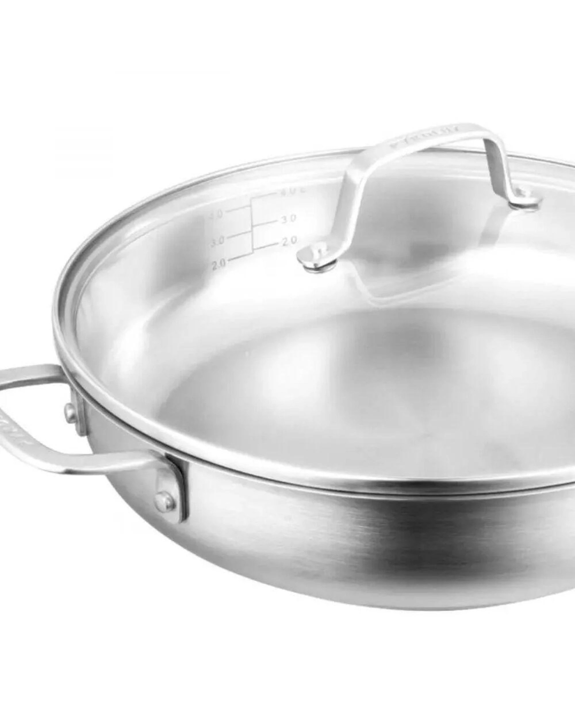 2 Pyrolux Radius 85 Saute Pan With Helper Handle 28cm  3L, 2 of 8