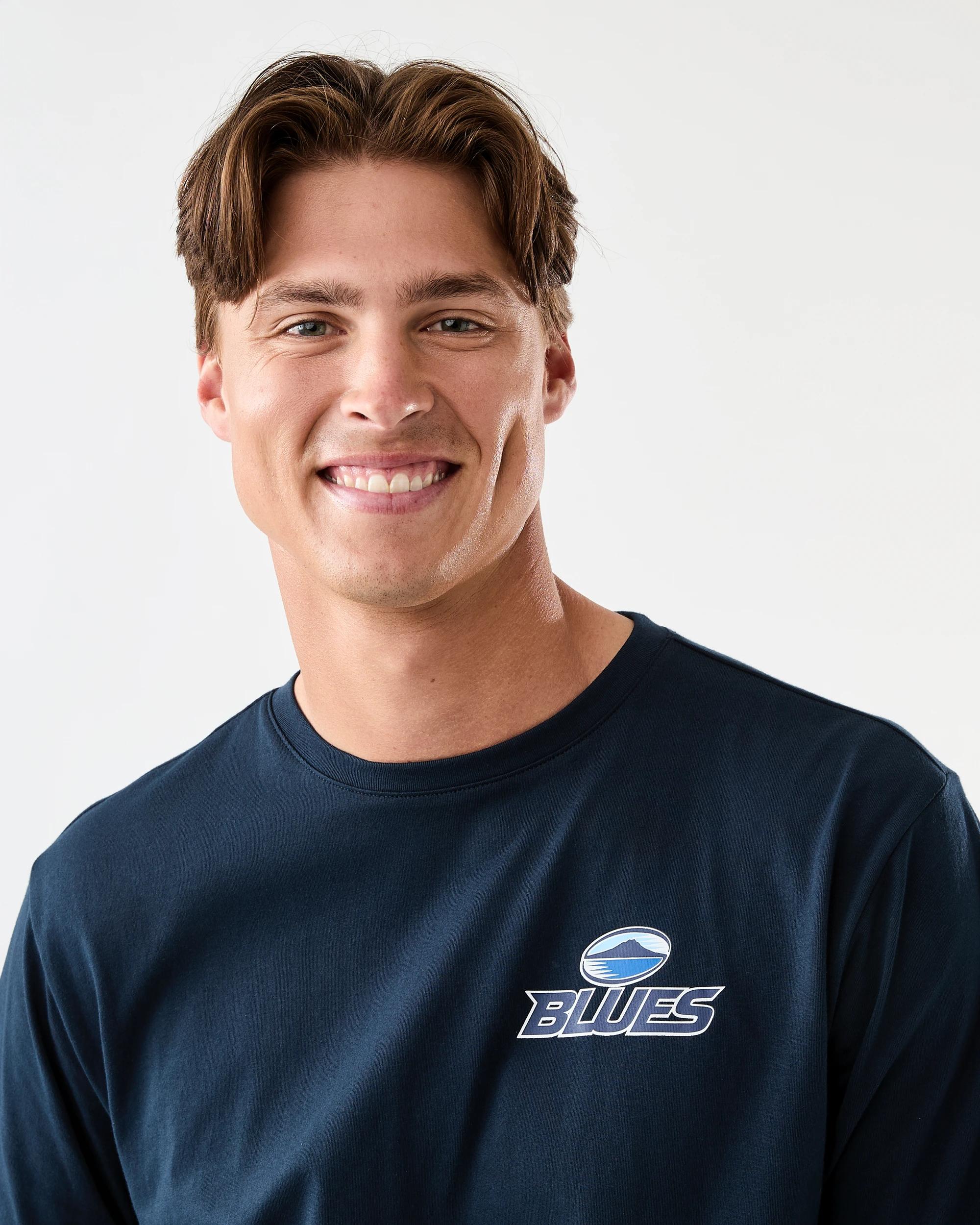 5 Official Super Rugby Adult Jersey T-shirt Blues, 5 of 8