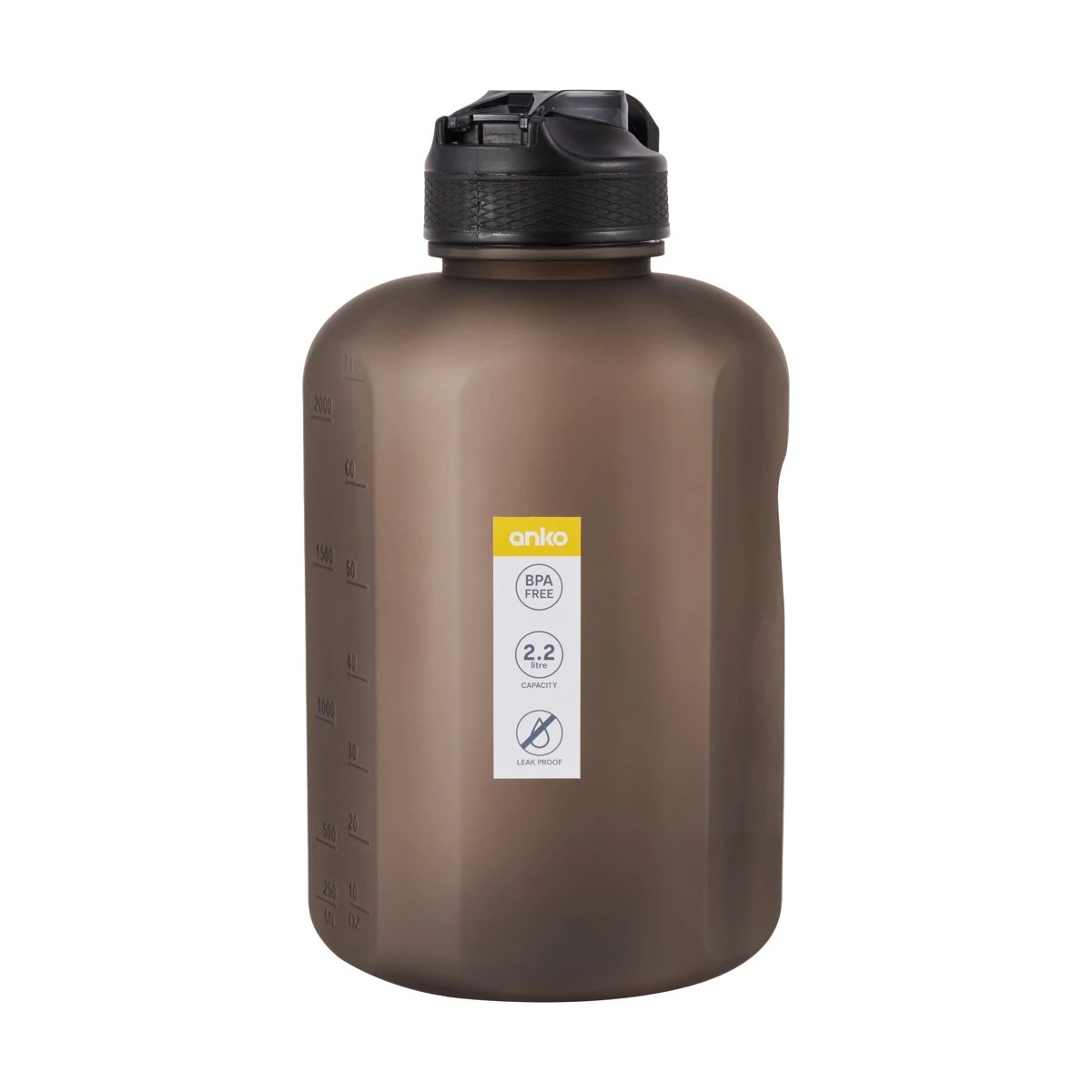 7 2.2L Black Ombre Gym Bottle, 7 of 7