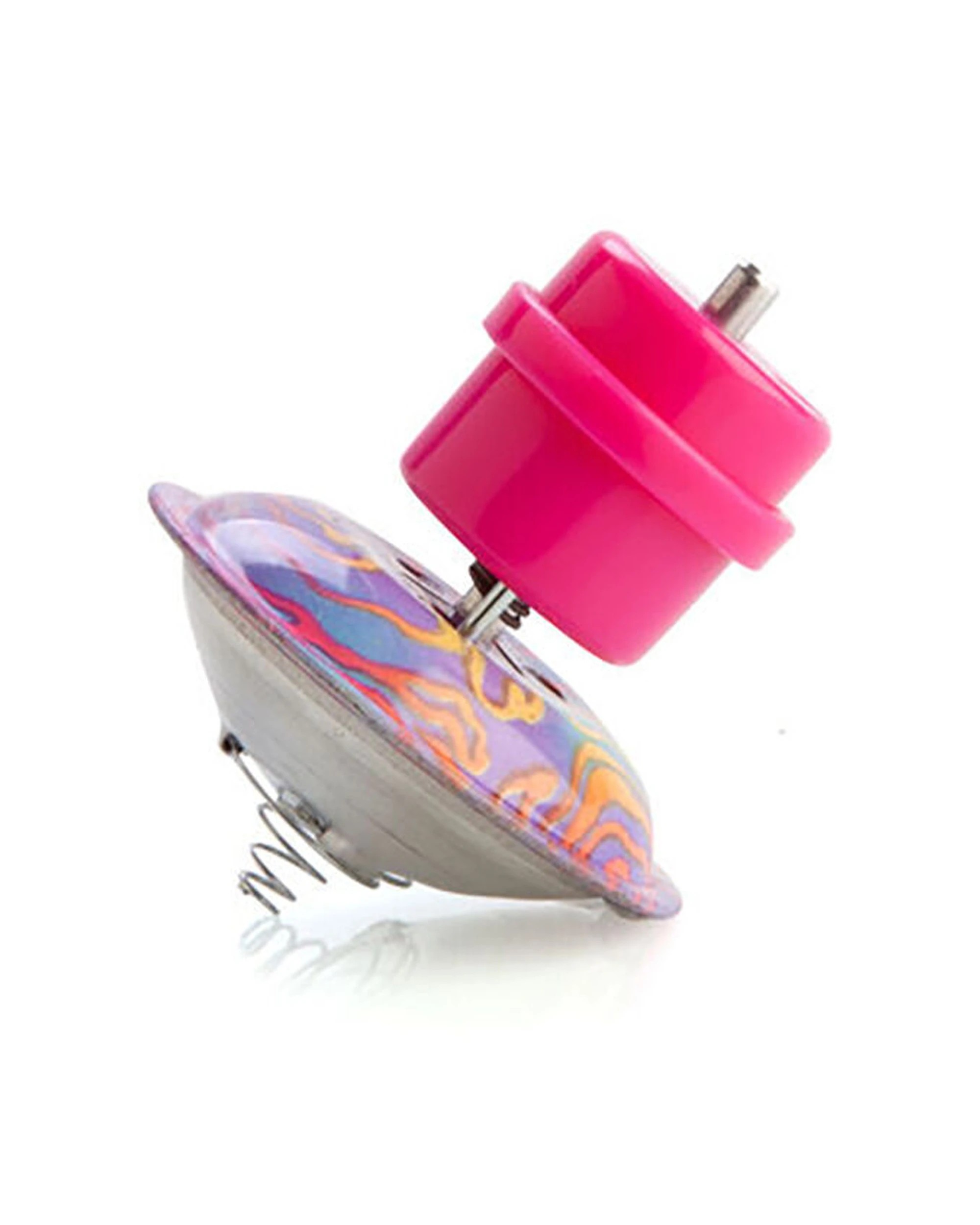 2 MDI 4PK Metal Hopping Spinning Top Retro Desk Toy Set 3.6x5.6cm - Assorted, 2 of 5