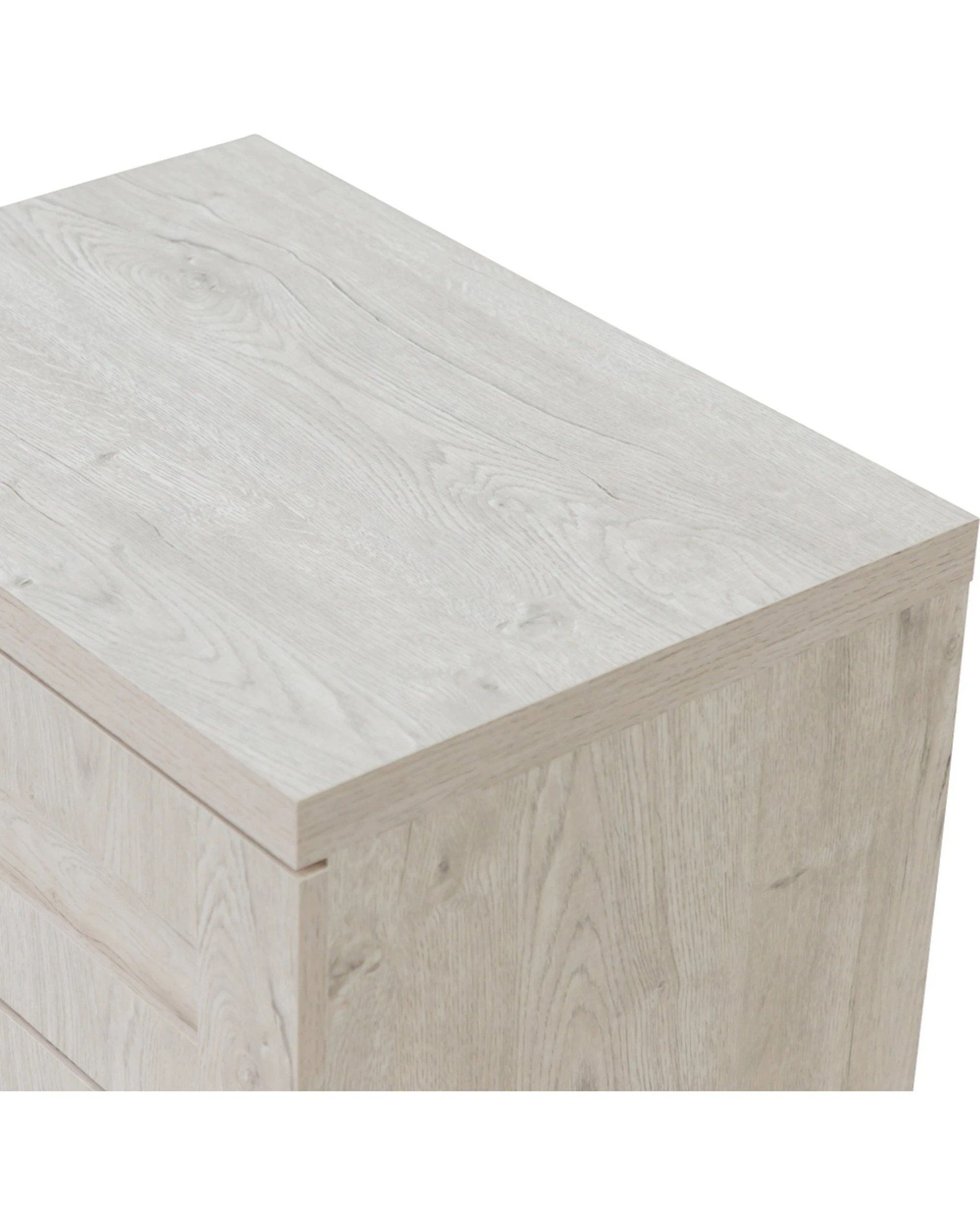 7 Alpine Bay Bayville Bedside Table 2 Drawer - Grey, 7 of 8