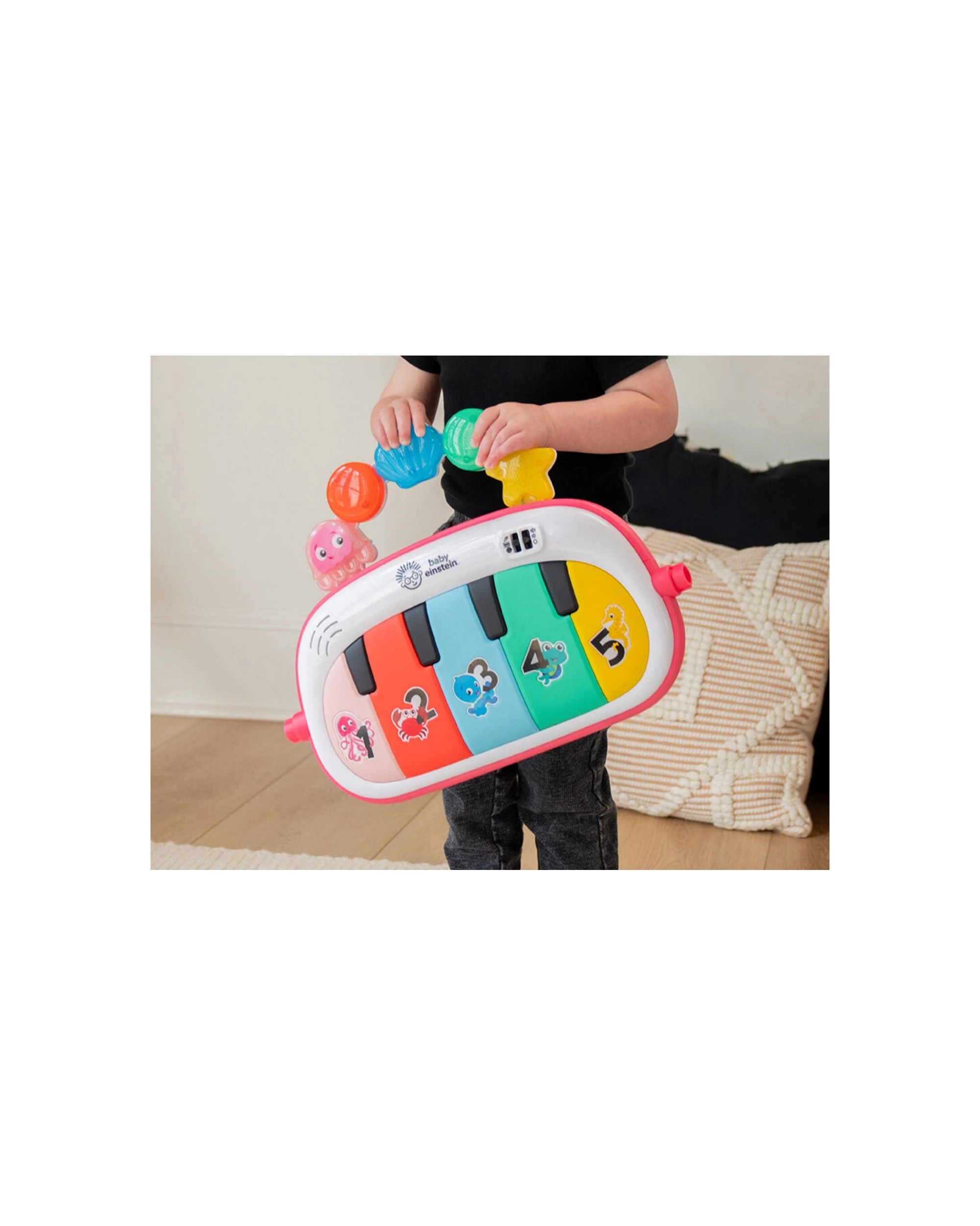 5 Baby Einstein Jellyfish Jamboree 4-in-1 Kickin Tunes Playmat 0-36 Months - Pink, 5 of 5