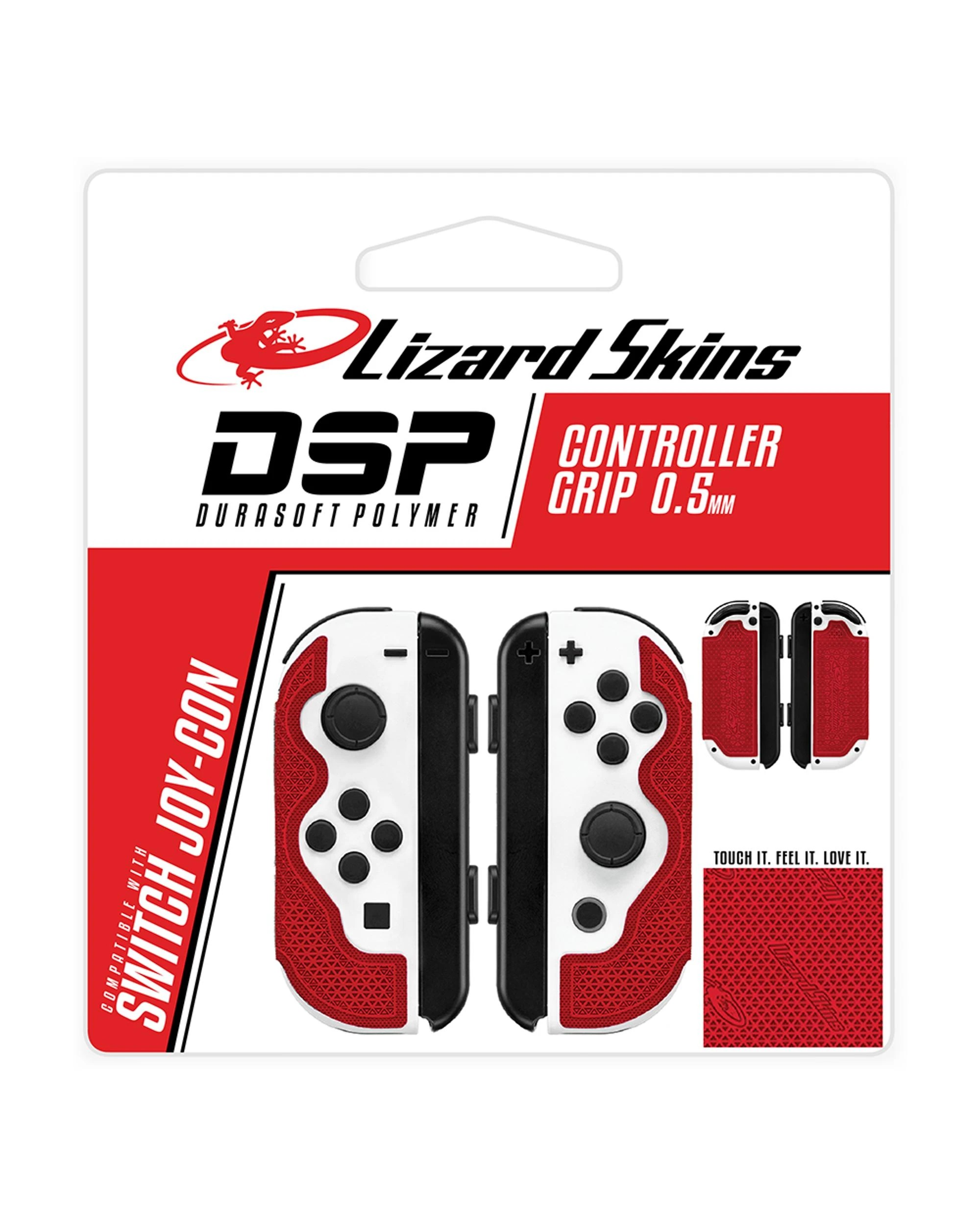 1 Lizard Skins DSP Skin for Nintendo Switch Joy-Cons - Crimson Red, 1 of 5