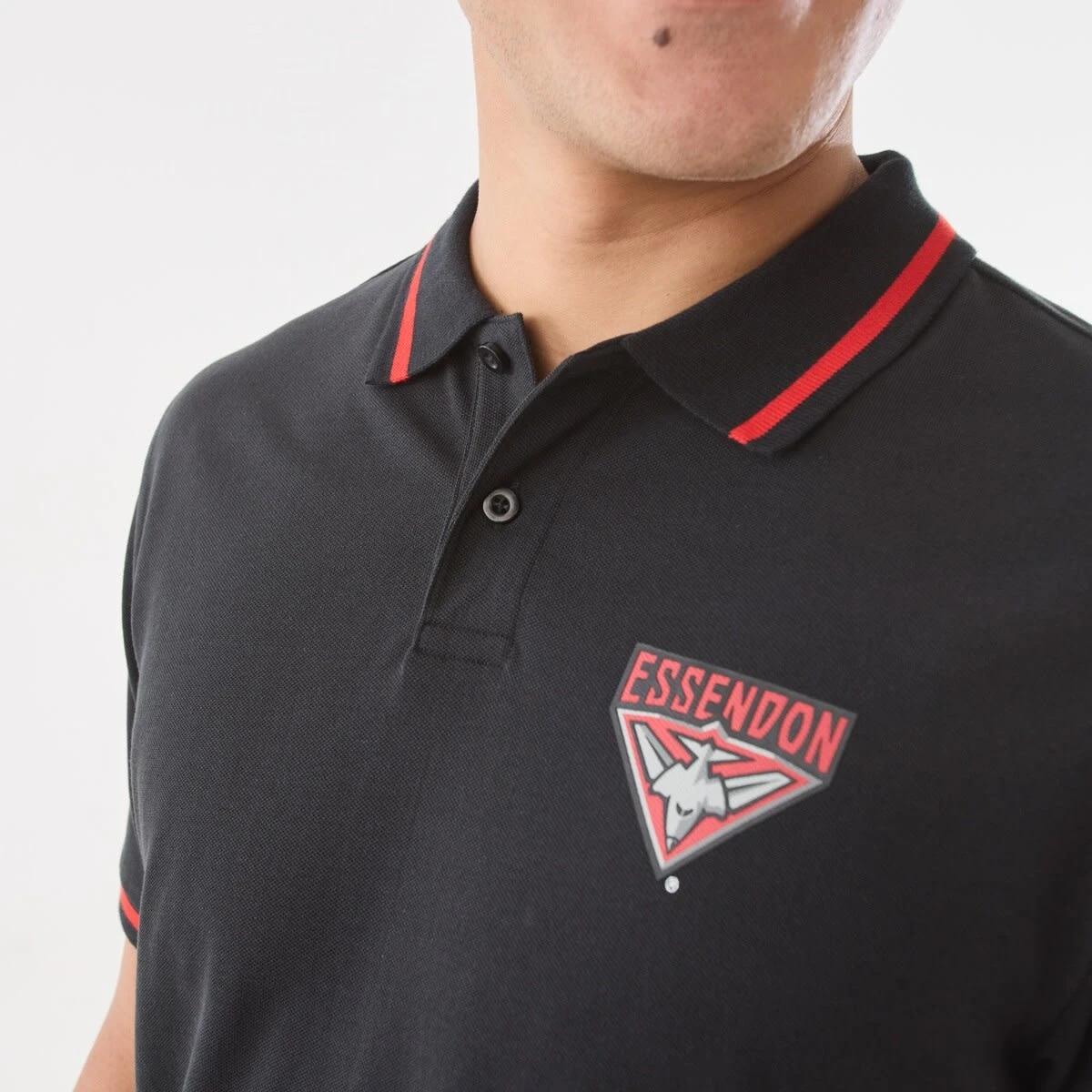 5 Official AFL Adult Polo Shirt Essendon, 5 of 6