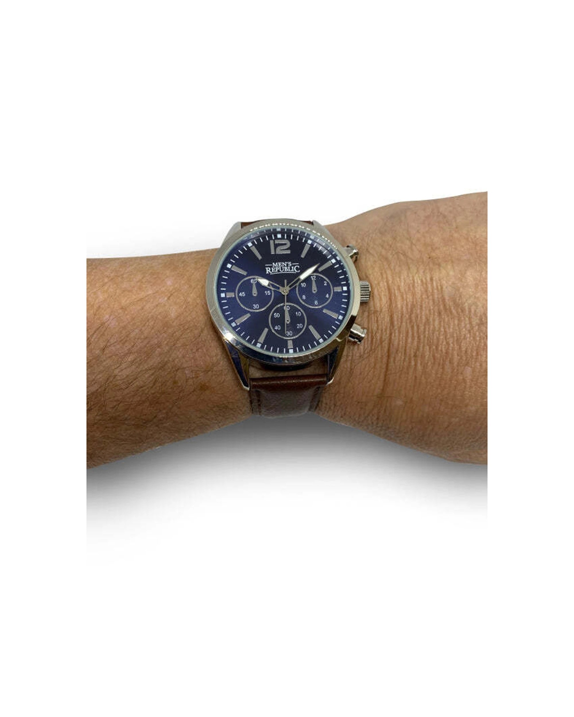 2 Mens Republic Watch Set With 4 Bracelets Bands - Multi, 2 of 7