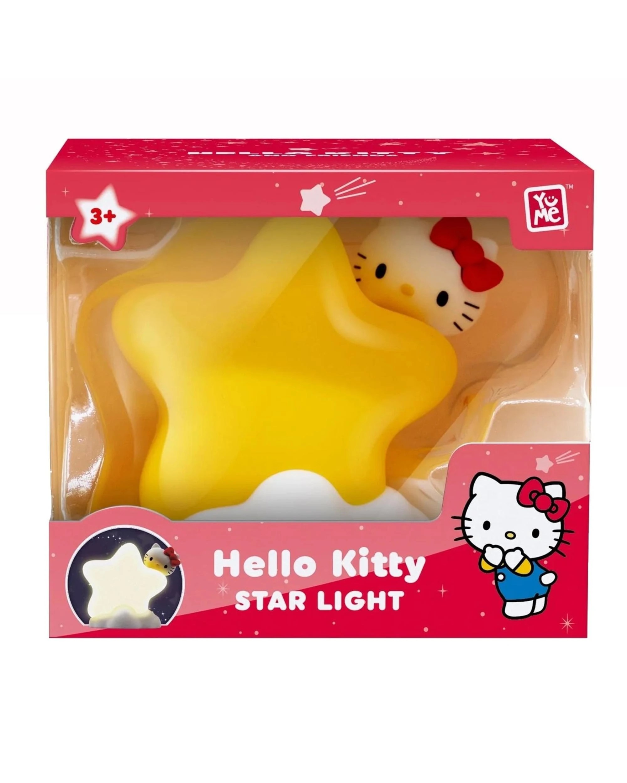 1 YuMe Hello Kitty and Friends Little Star Light Hello Kitty Figure, 1 of 3
