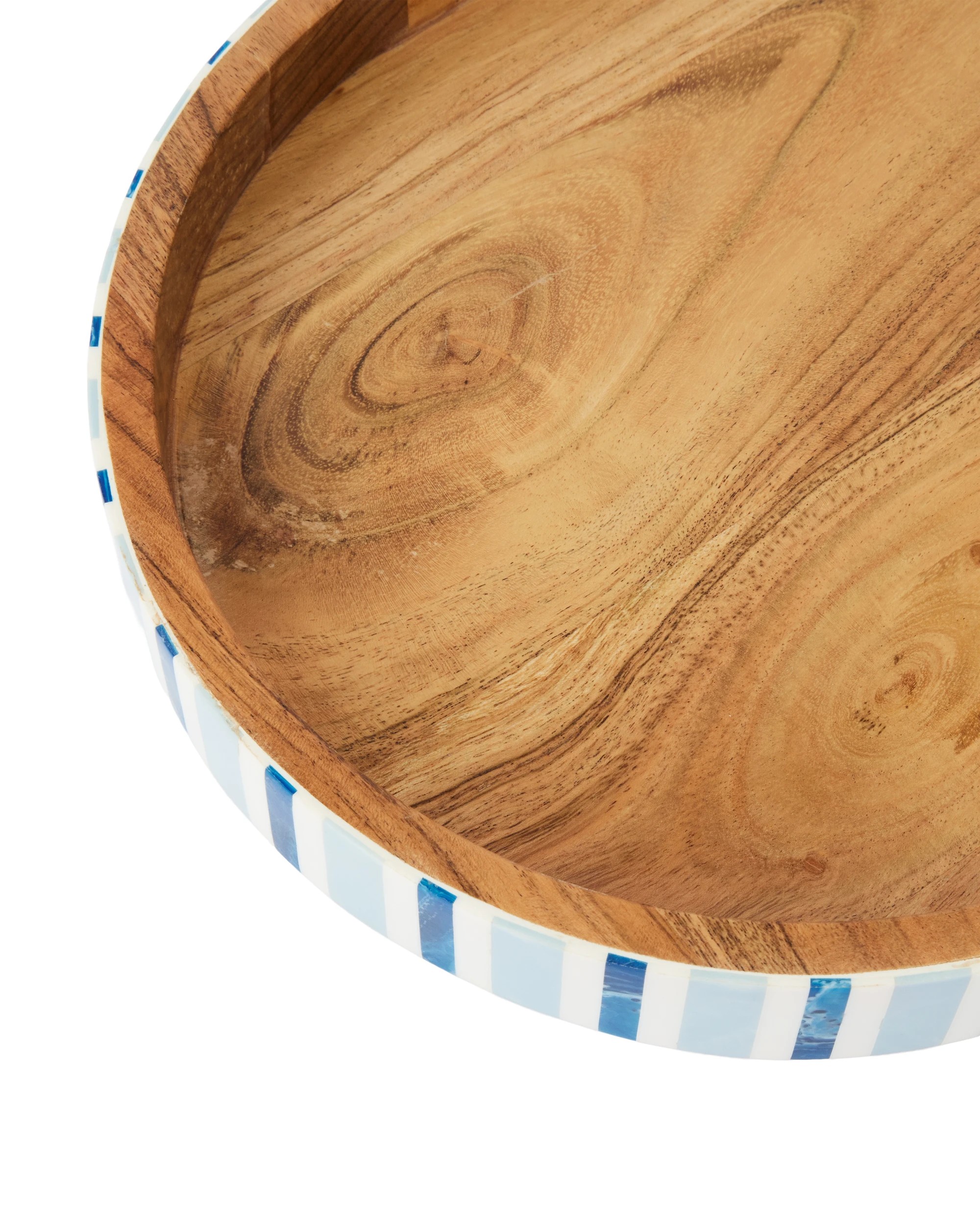 4 Blue Stripe Oval Board, 4 of 5