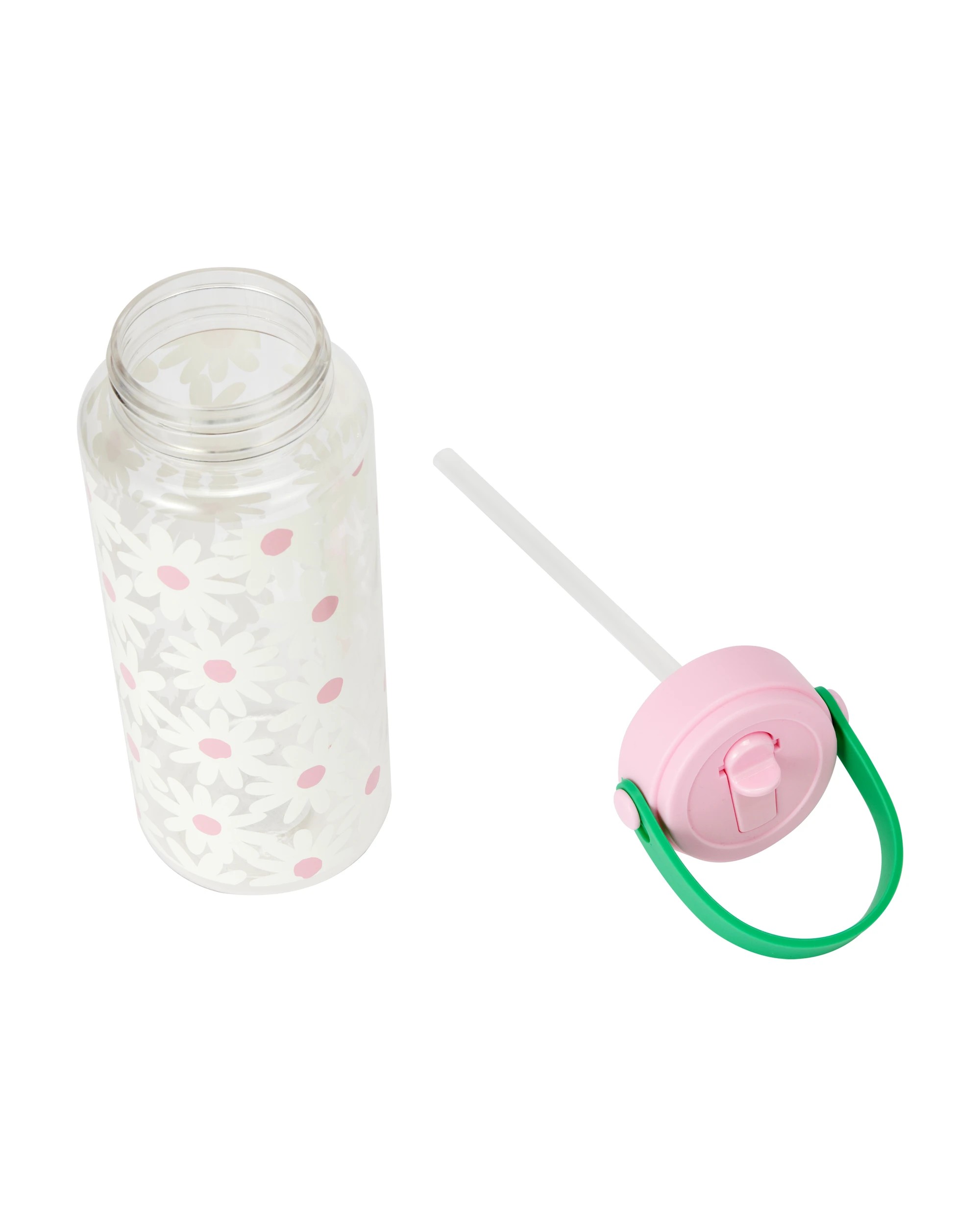 4 1L Drink Bottle with Handle - Daisy, 4 of 6