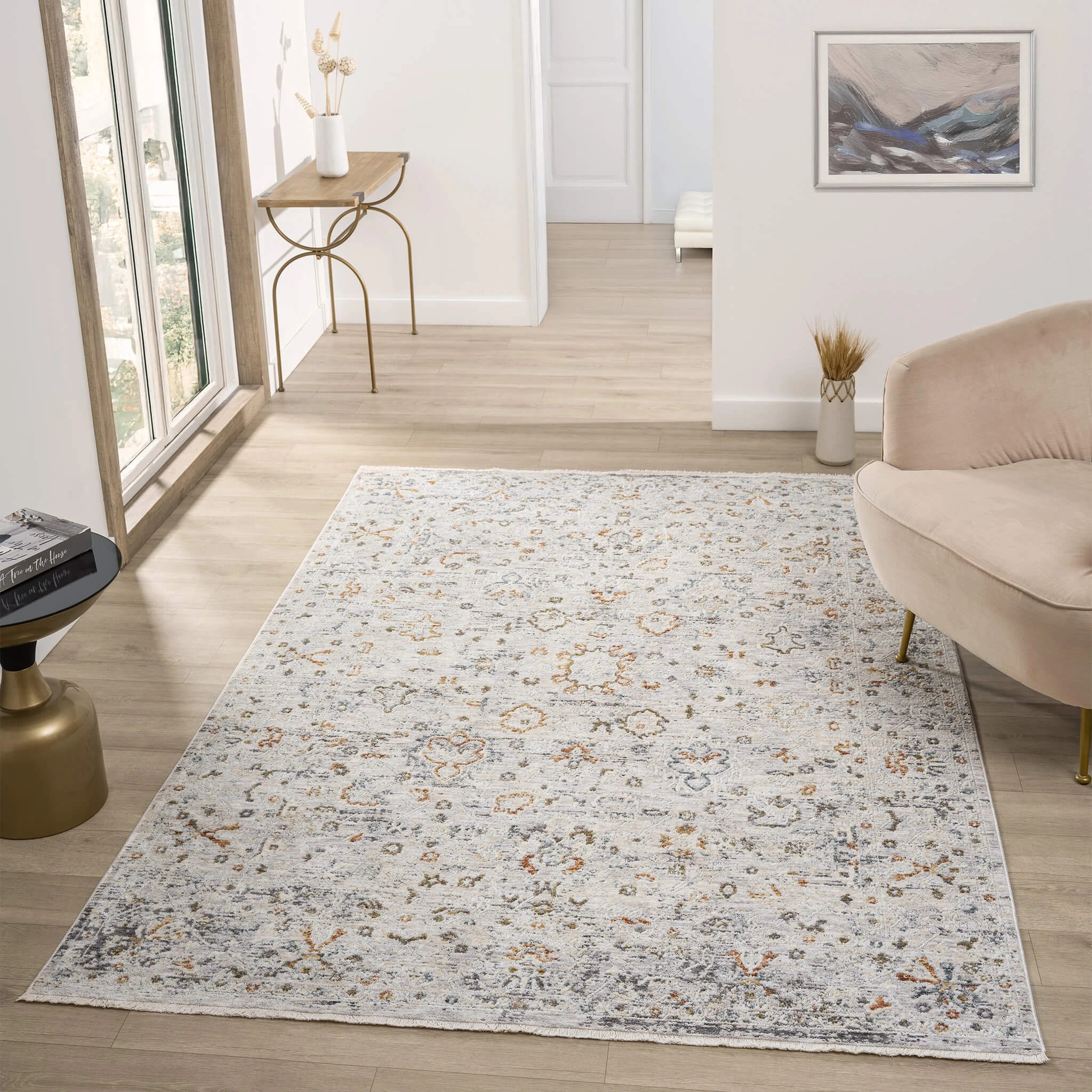 2 La Grace Home Adelia Premium Rug - 240x330cm - Ivory, 2 of 10