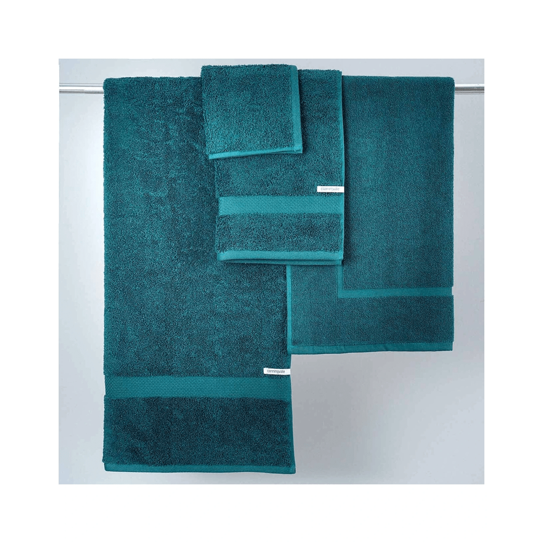 3 Canningvale 6pc Royal Splendour Bathroom Towel Set Azzurrite Teal.
 - Blue, 3 of 3