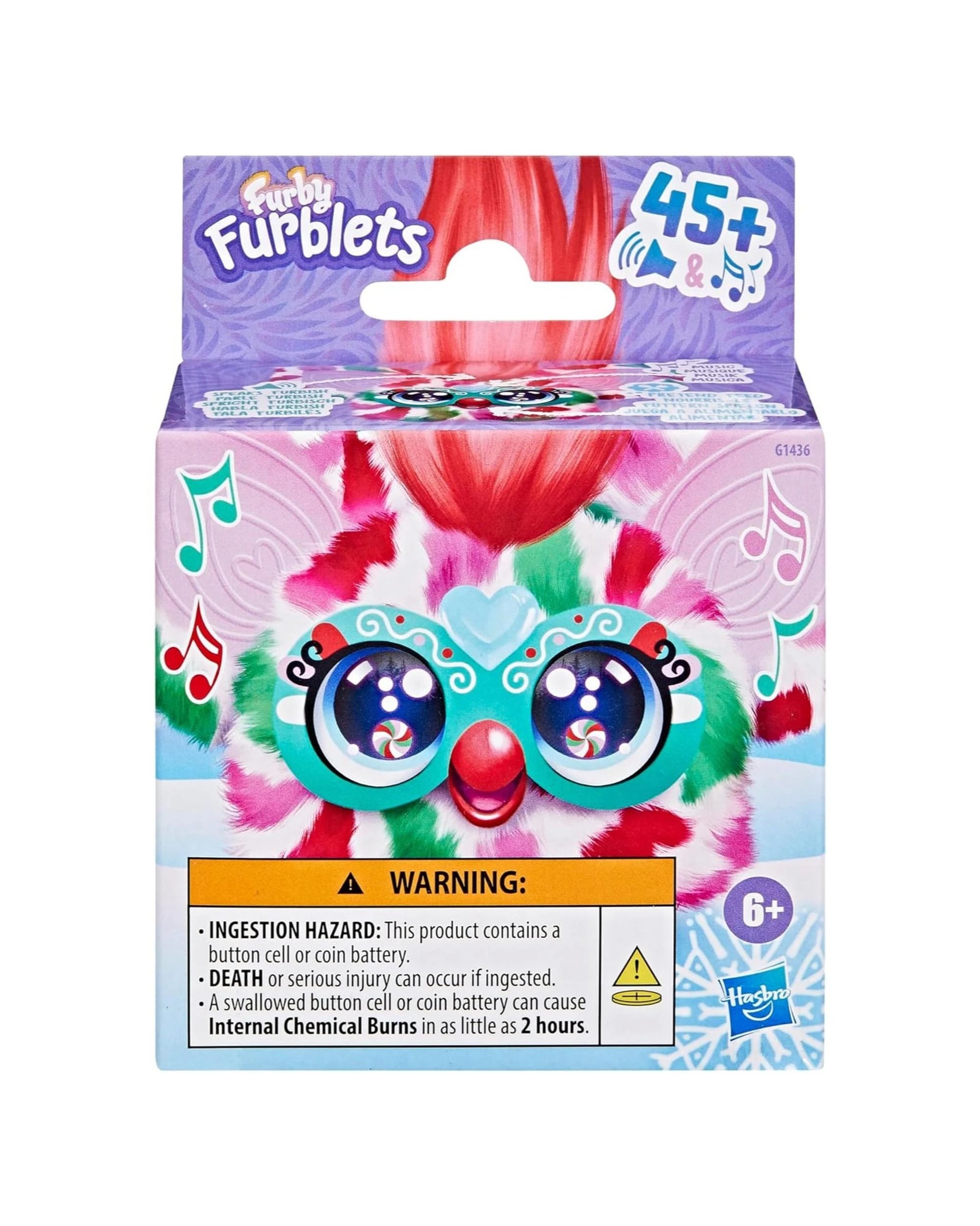 8 Furby Furblets Pep-Mint Christmas Furblet, 8 of 8