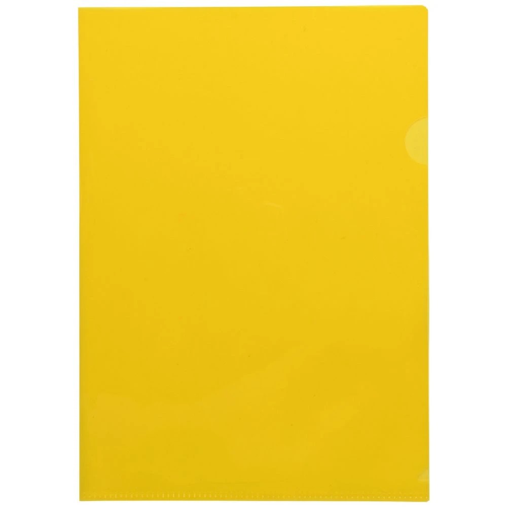 1 J.Burrows Recycled Letter File Single A4 Yellow, 1 of 2